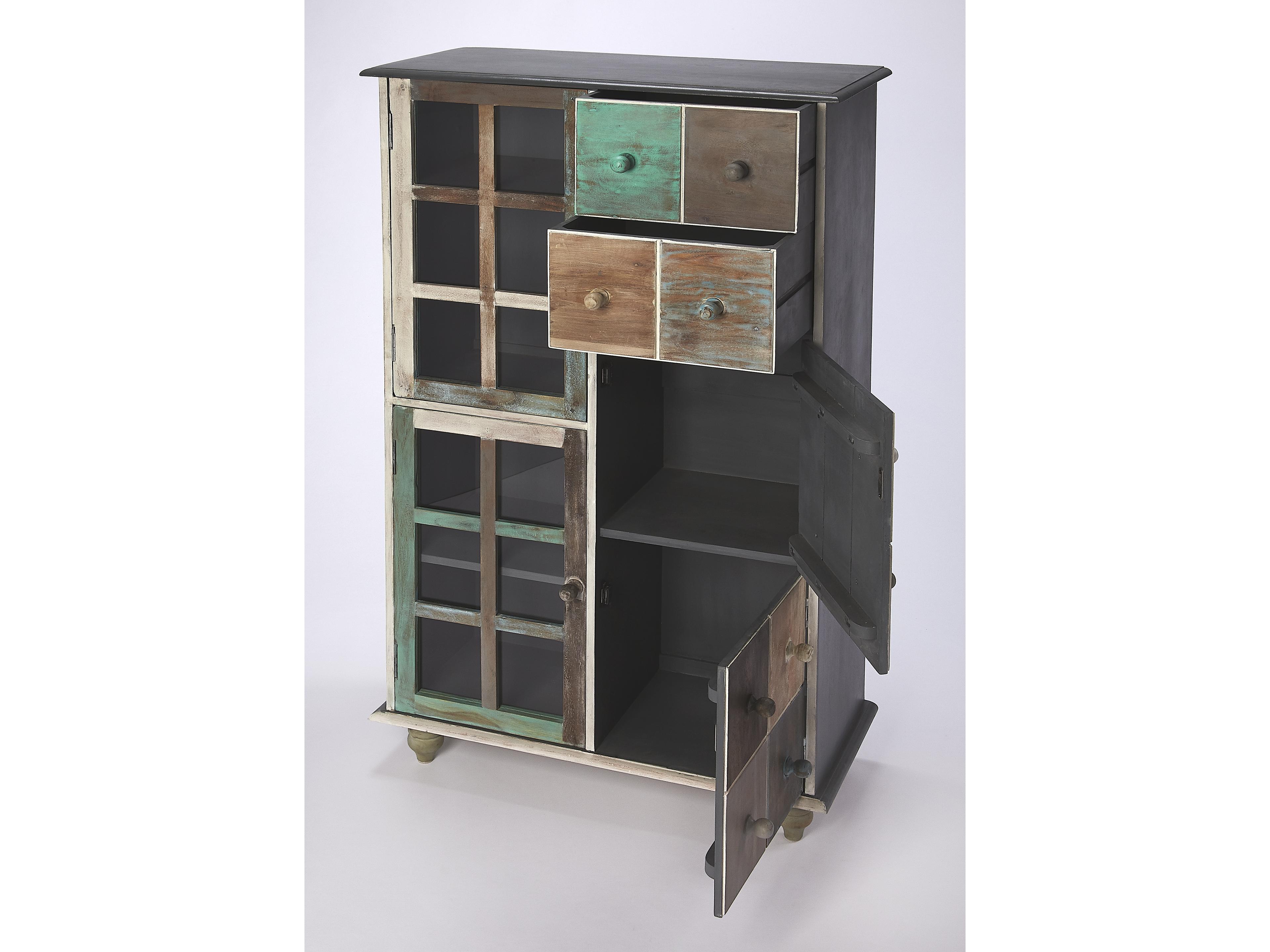 Butler Boise Artifacts Brown Mango Wood Accent Chest