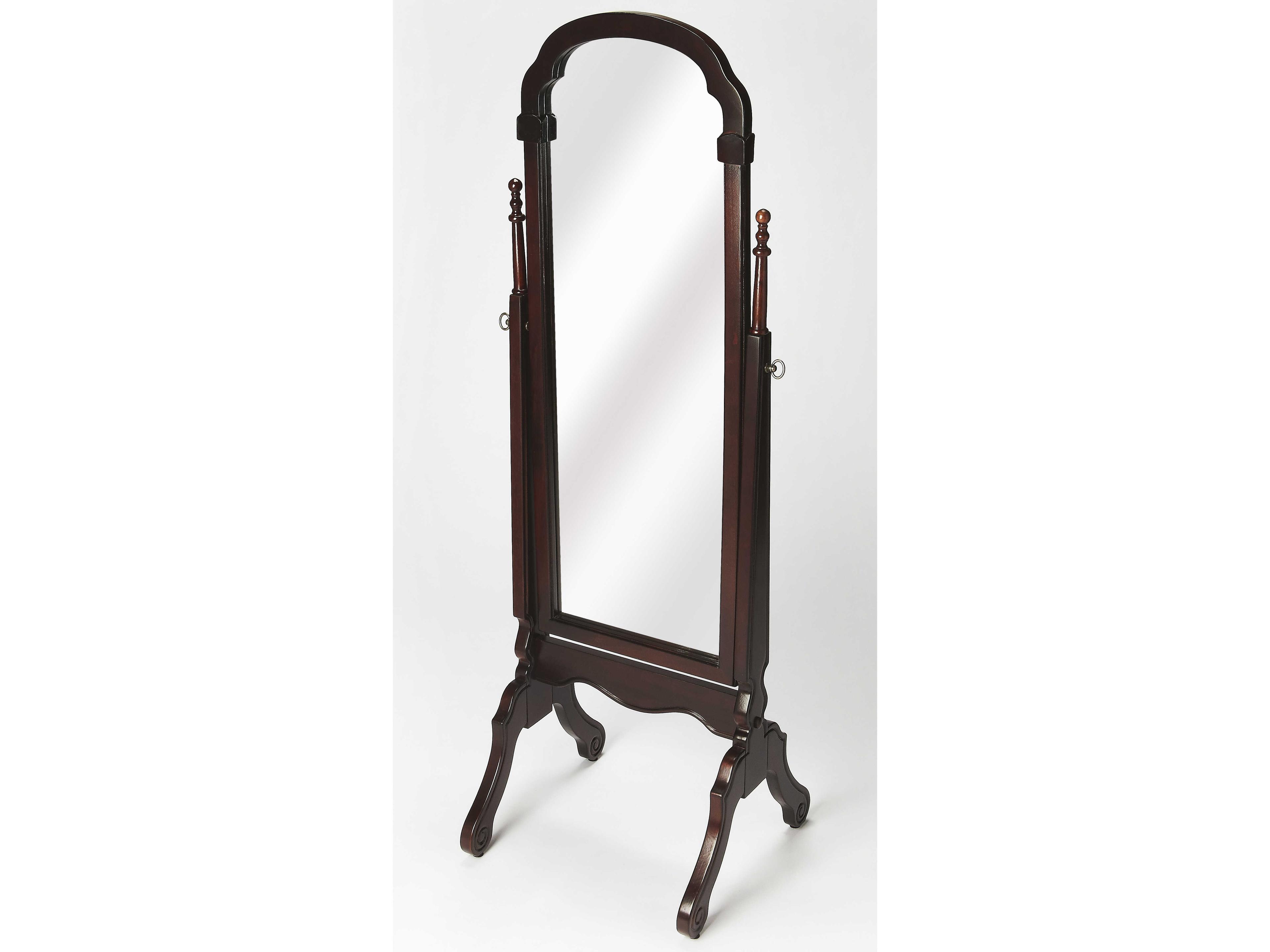 Meredith Cherry Floor Mirror