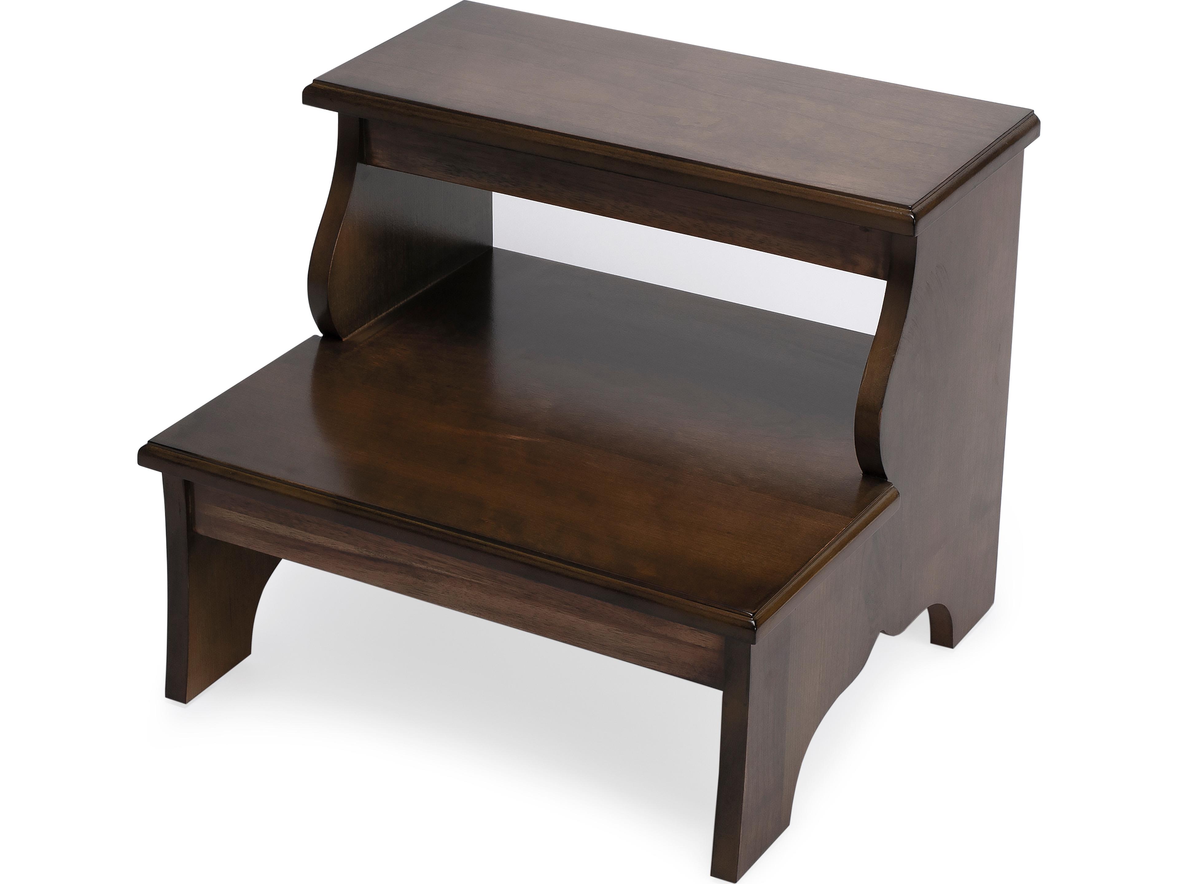 Melrose Praline Brown Accent Stool