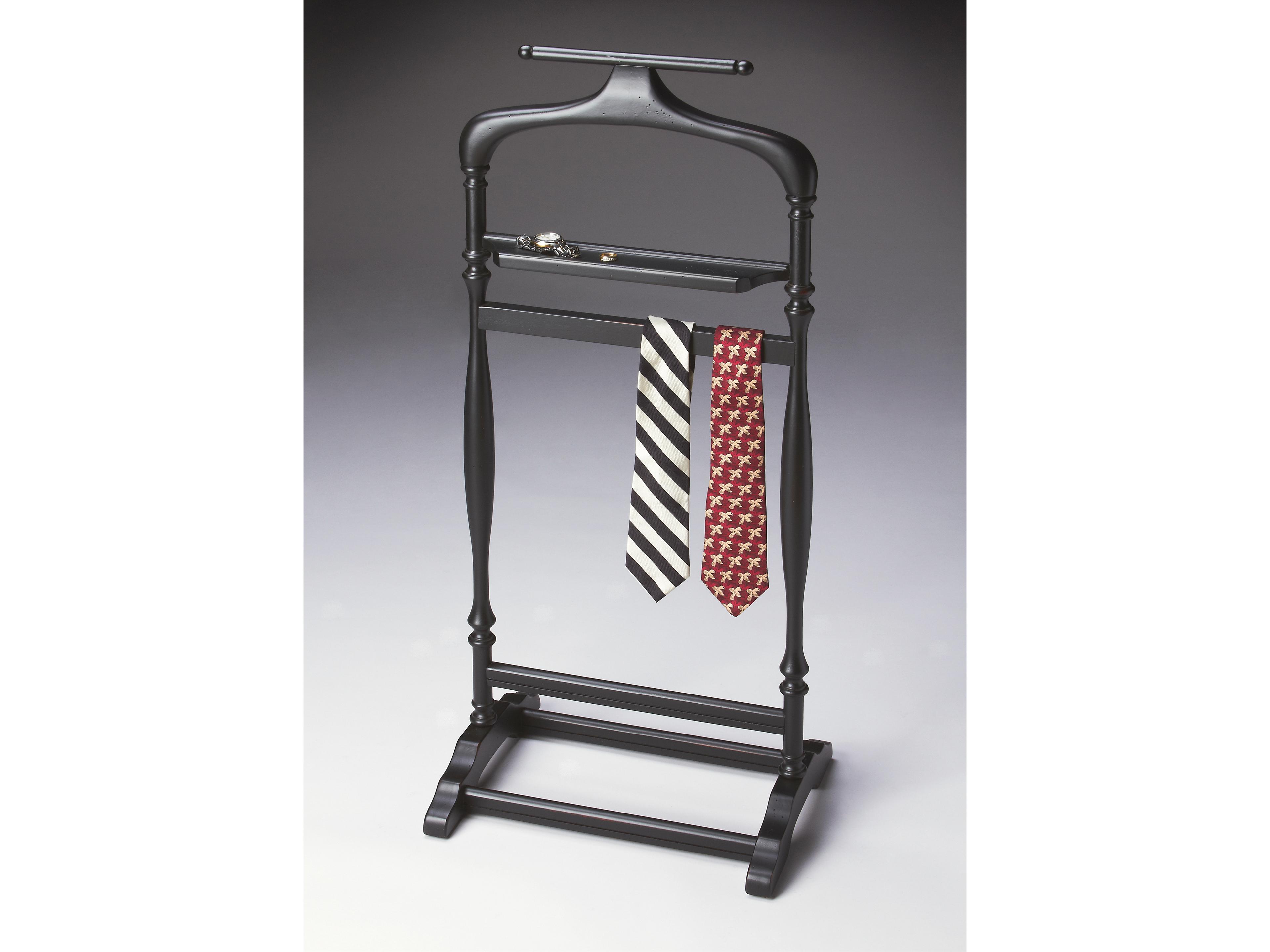 Butler Judson Black Licorice Valet Stand