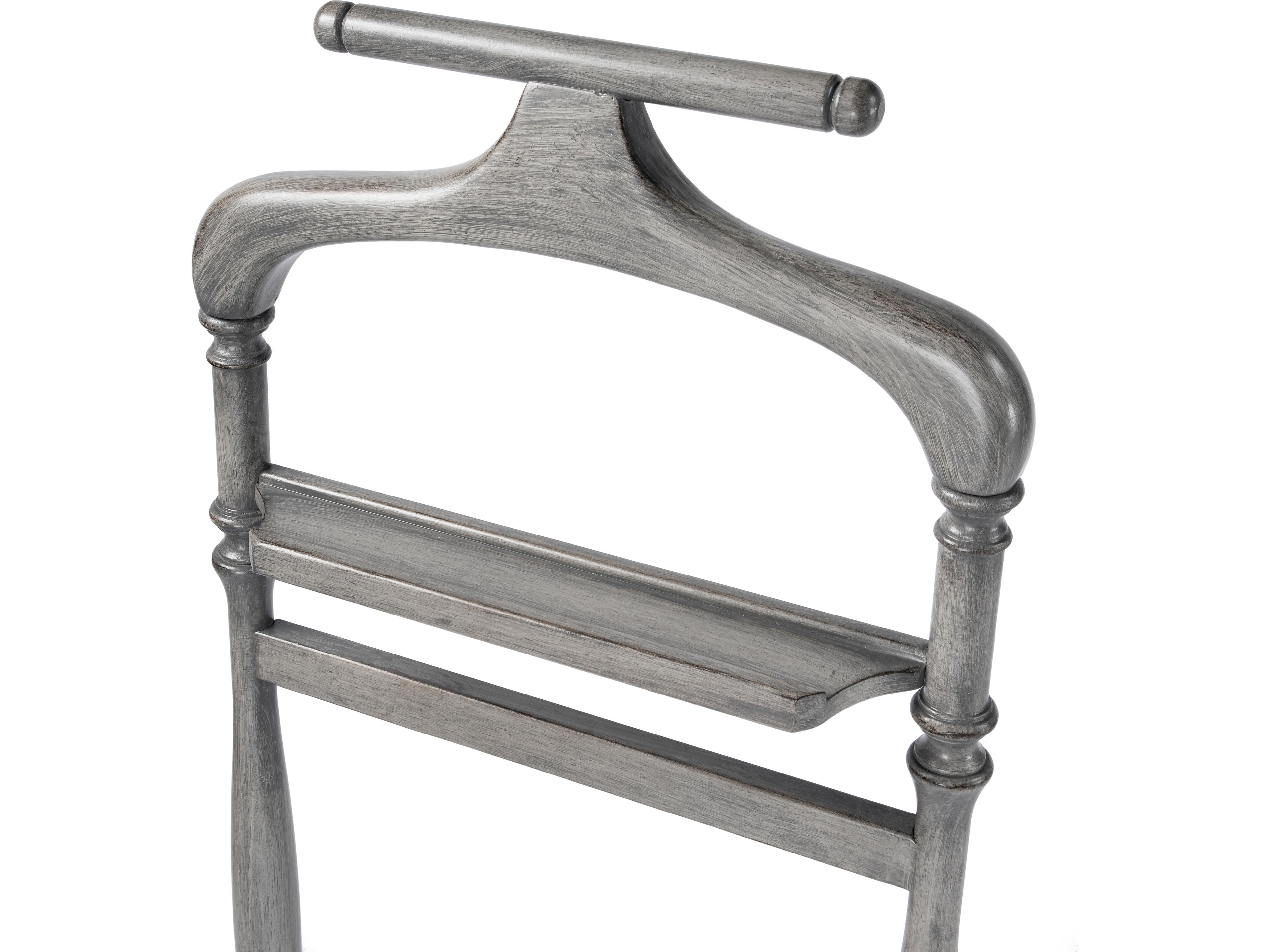 Butler Judson Powder Gray Valet Stand