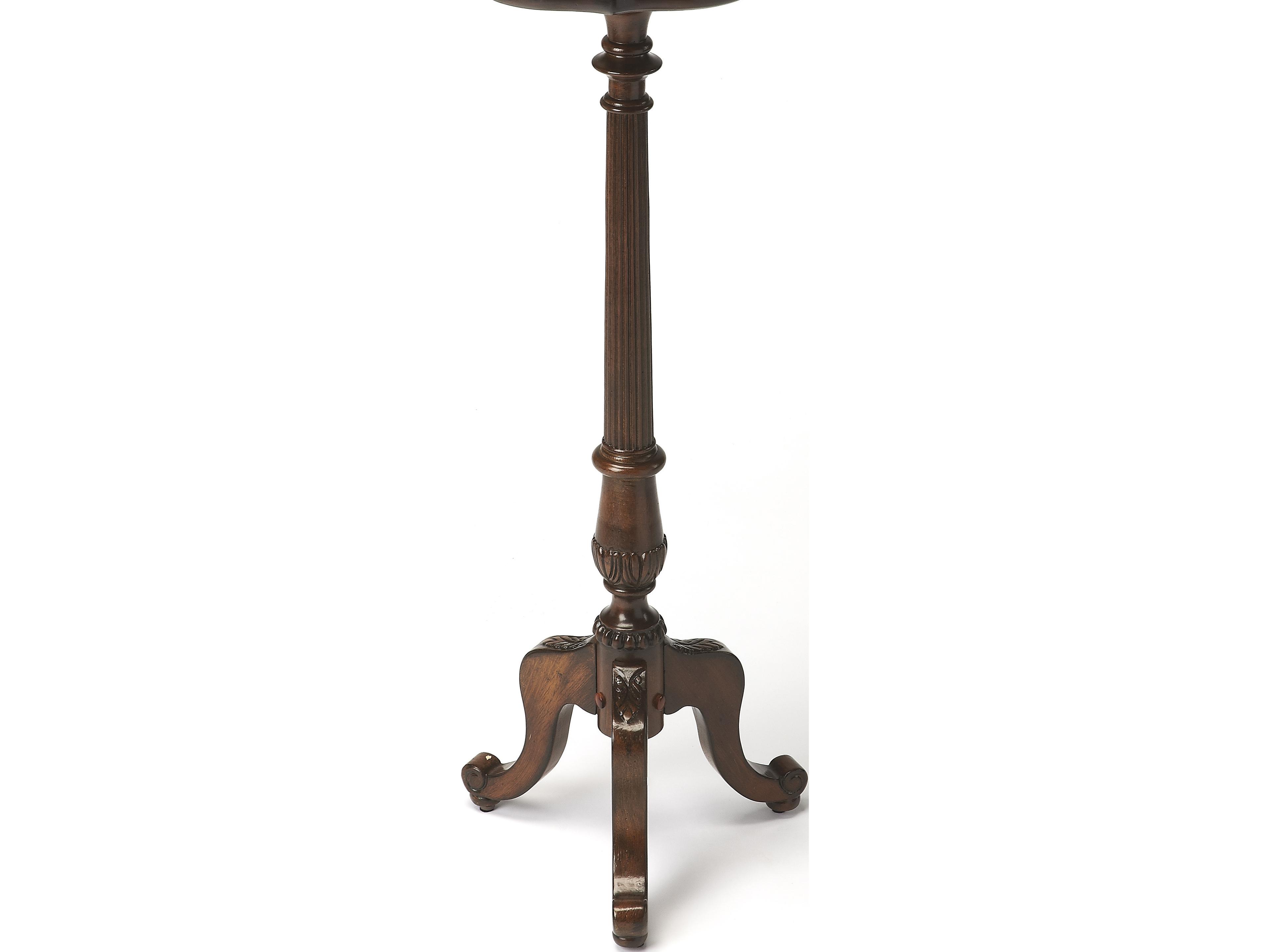 Butler Chatsworth Round Wood Cherry End Table