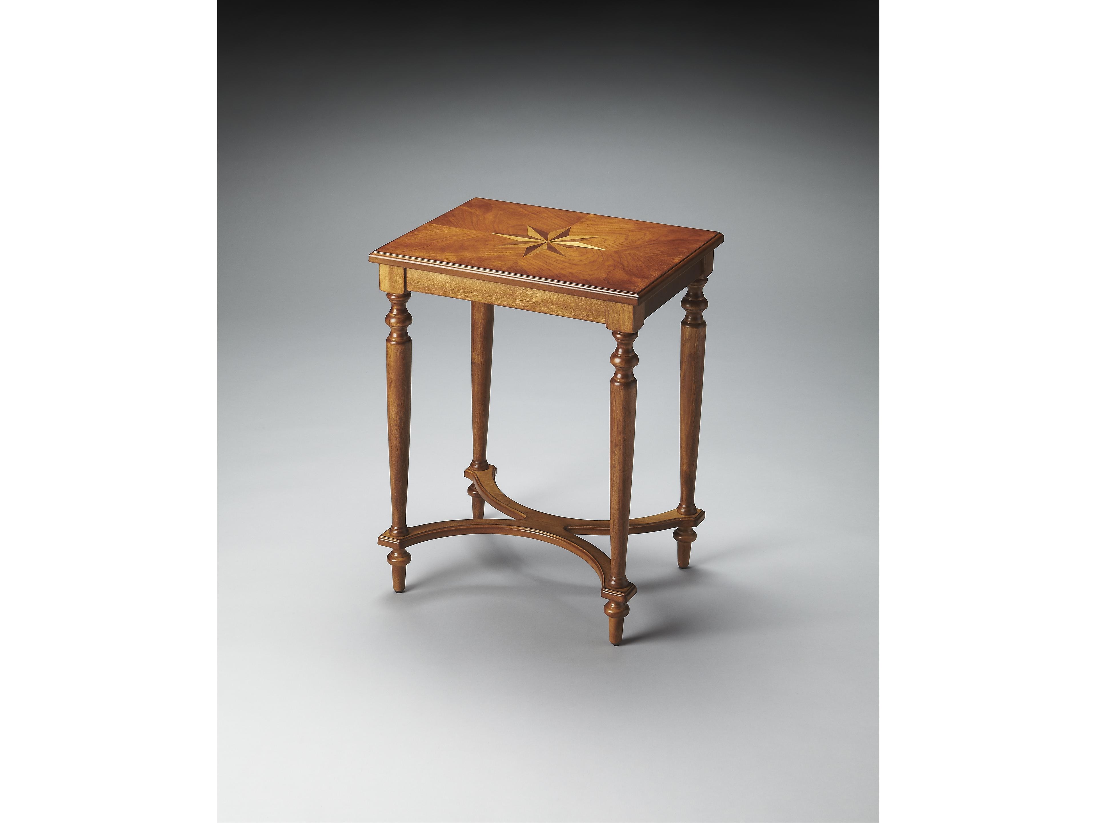 Butler Tyler Rectangular Wood Olive Ash End Table