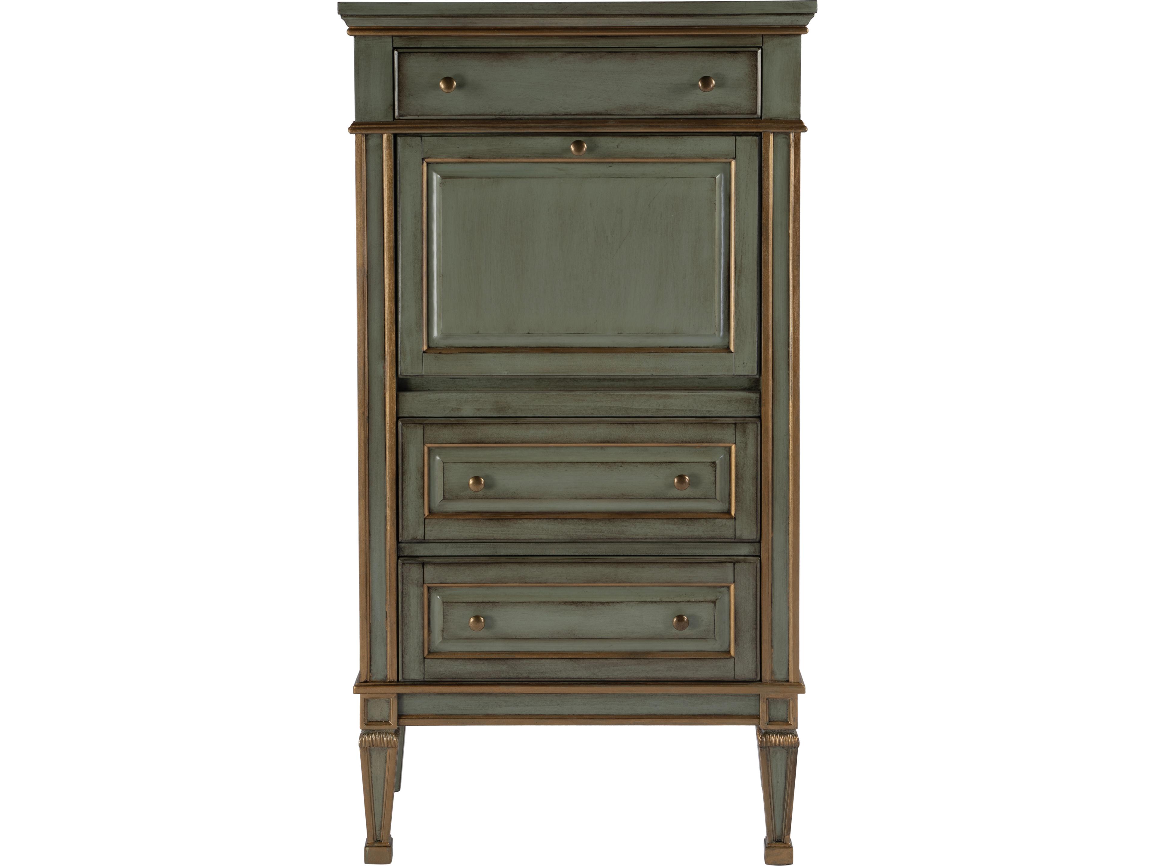 Butler Wordsworth Royal Pastel Green Rubberwood Secretary Desk