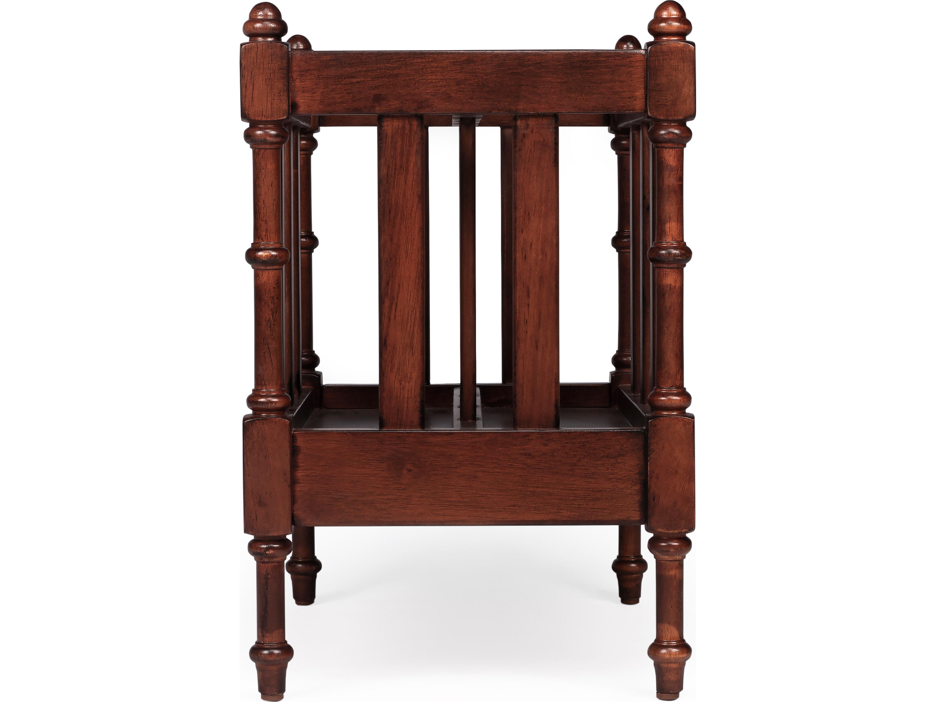 Butler Holden Antique Cherry Magazine Rack