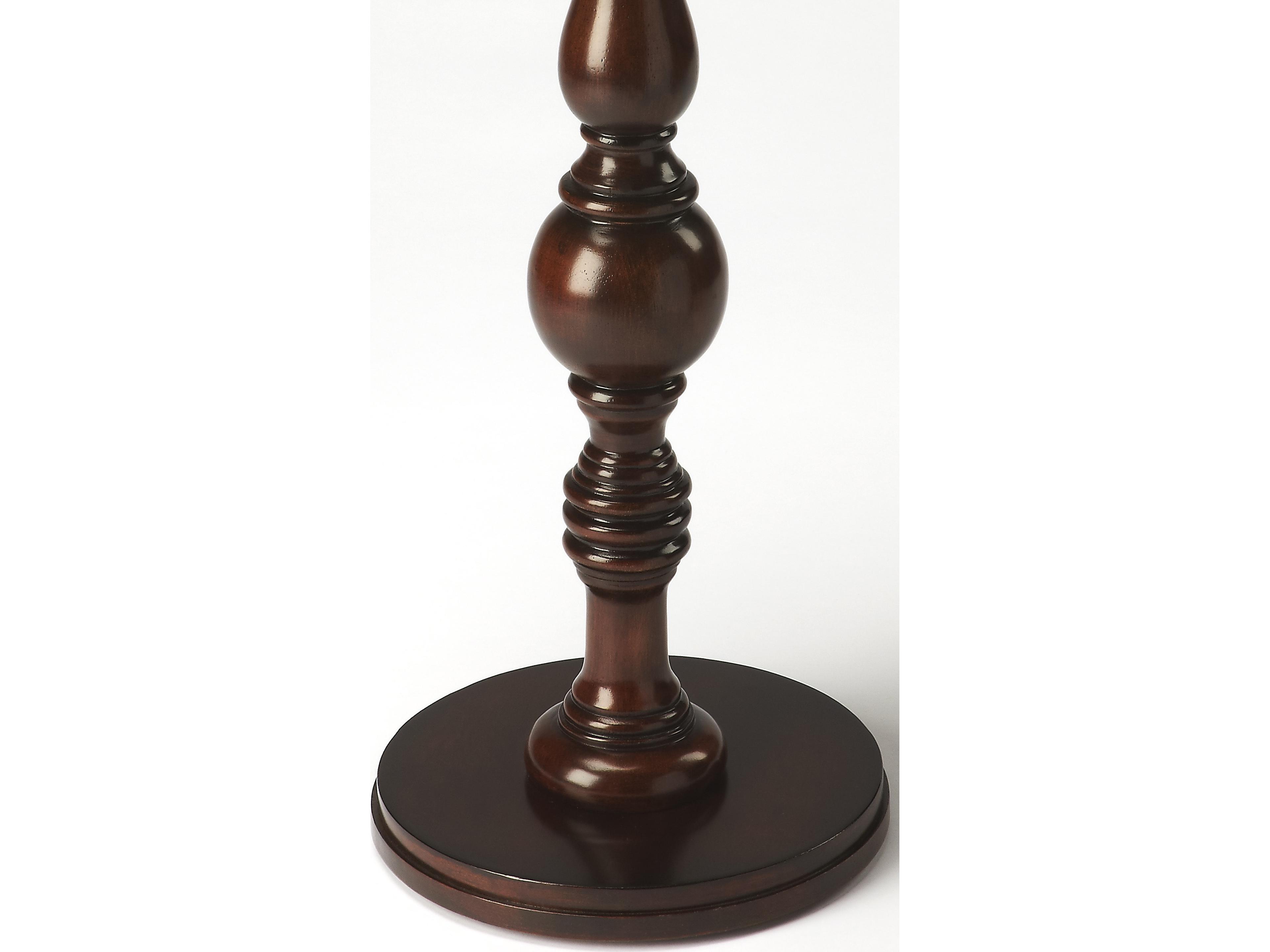 Butler Camilla Round Wood Cherry End Table