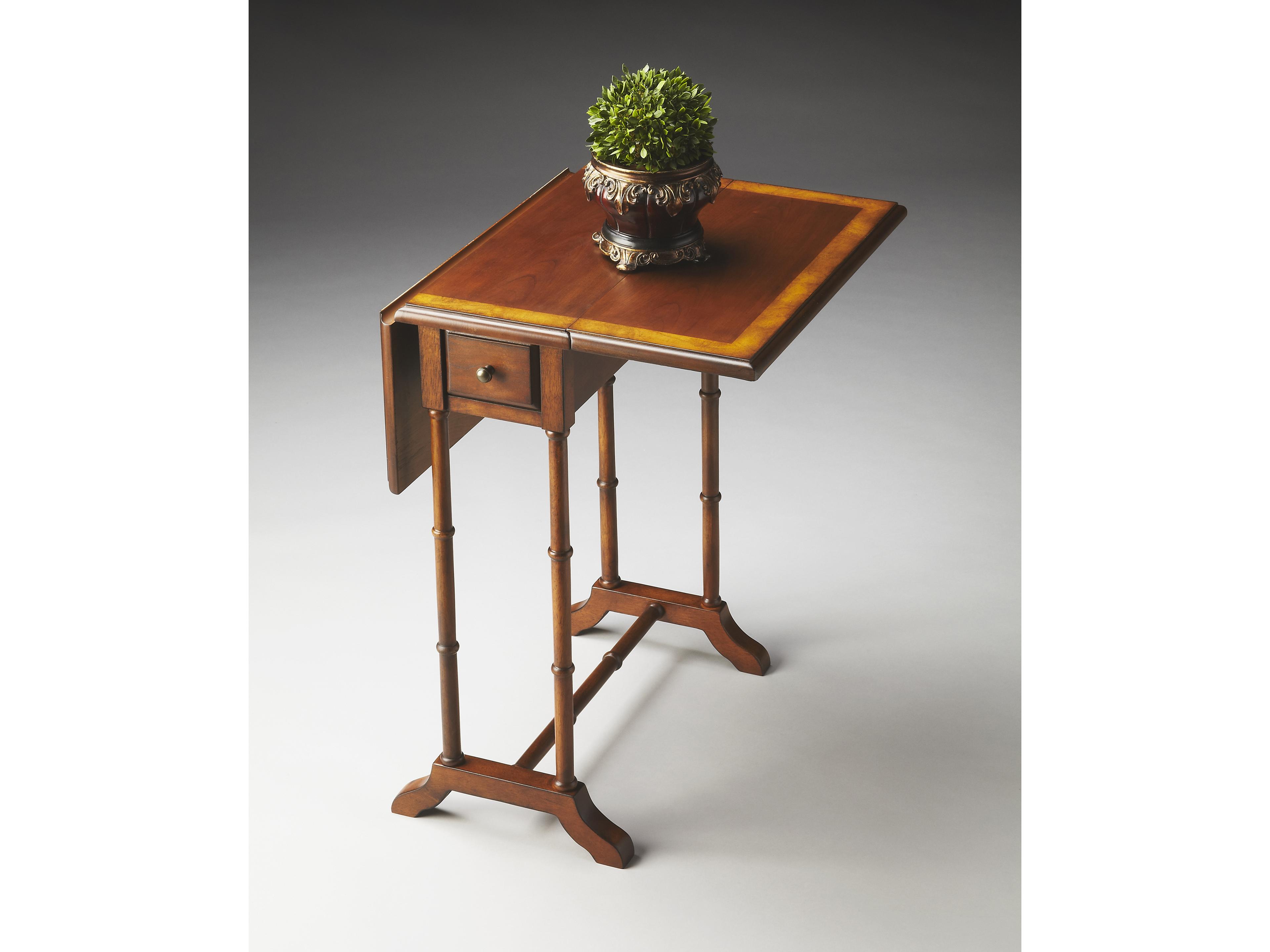 Butler Darrow Rectangular Wood Olive Ash End Table