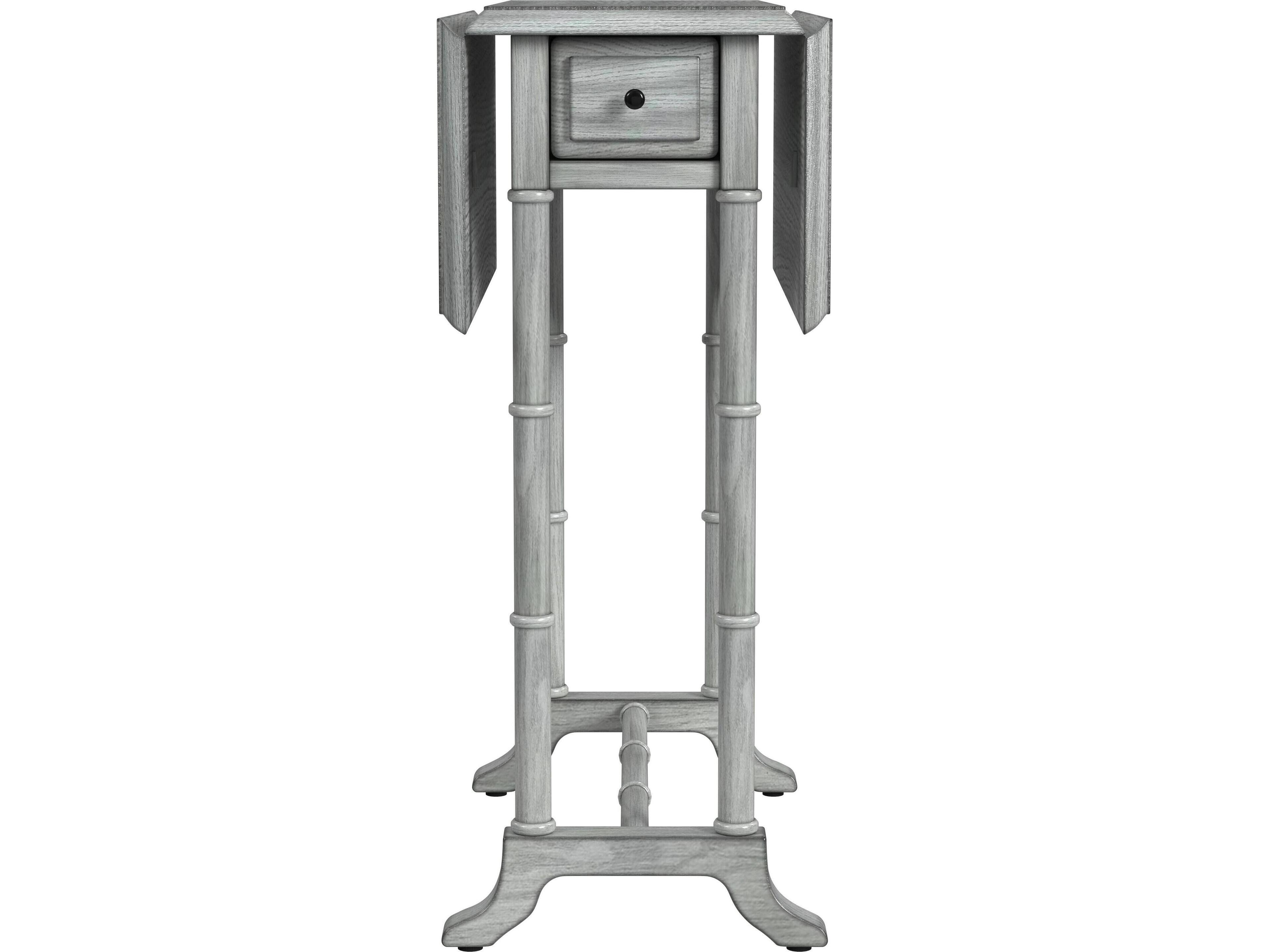 Butler Darrow Rectangular Wood Powder Gray End Table