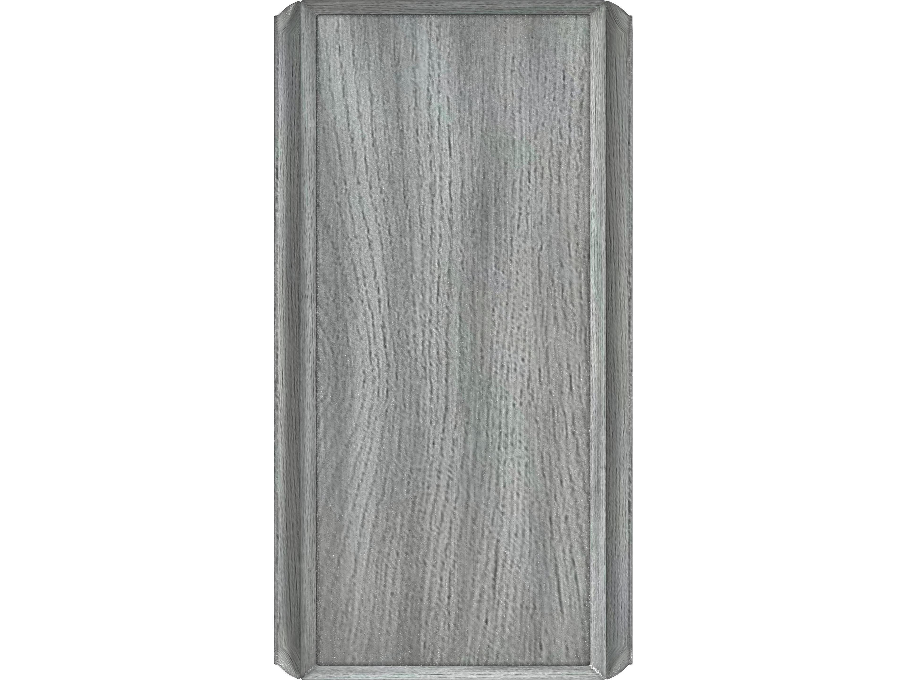 Butler Darrow Rectangular Wood Powder Gray End Table