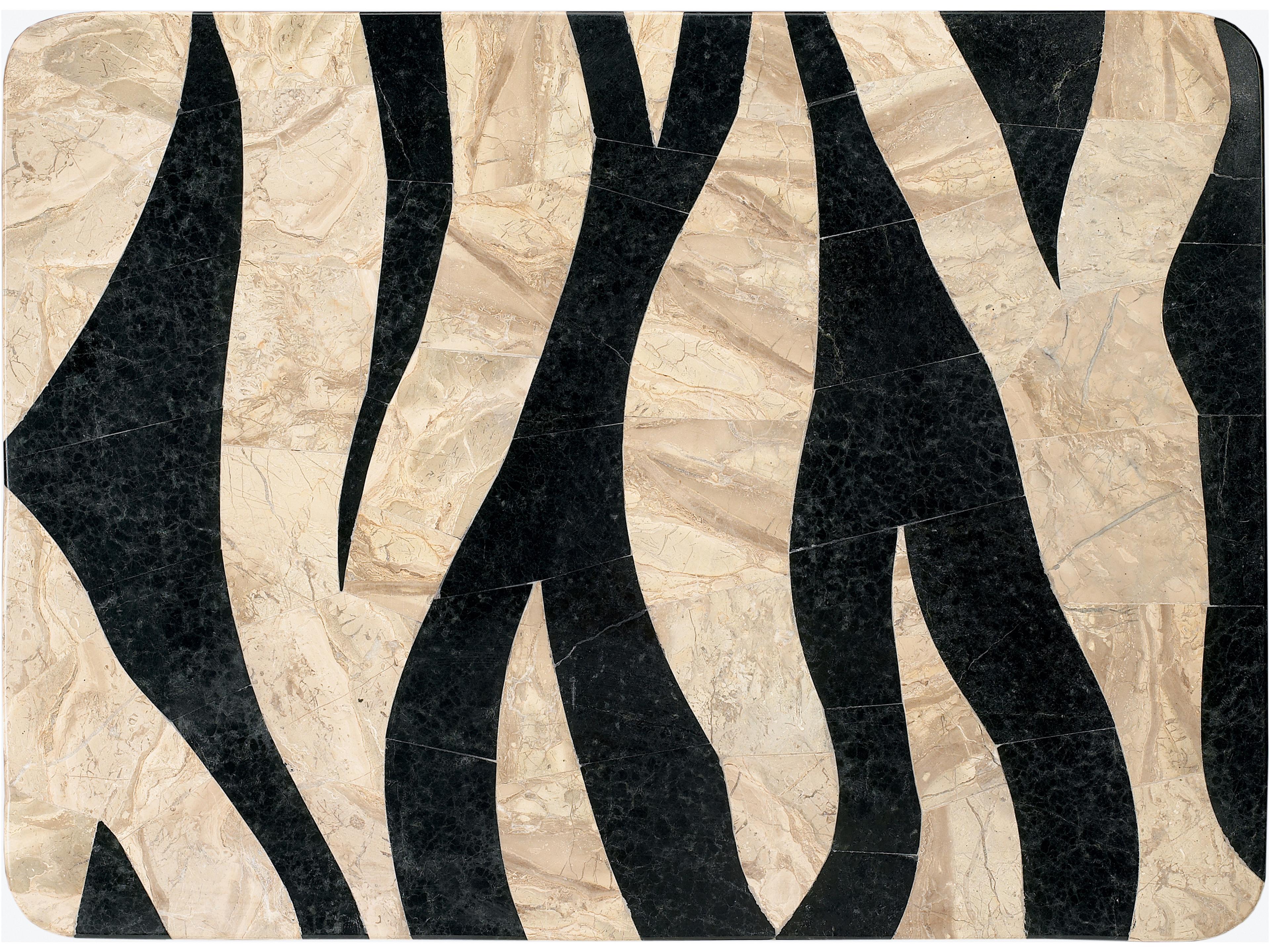 Butler Burundi Rectangular Stone Heritage End Table