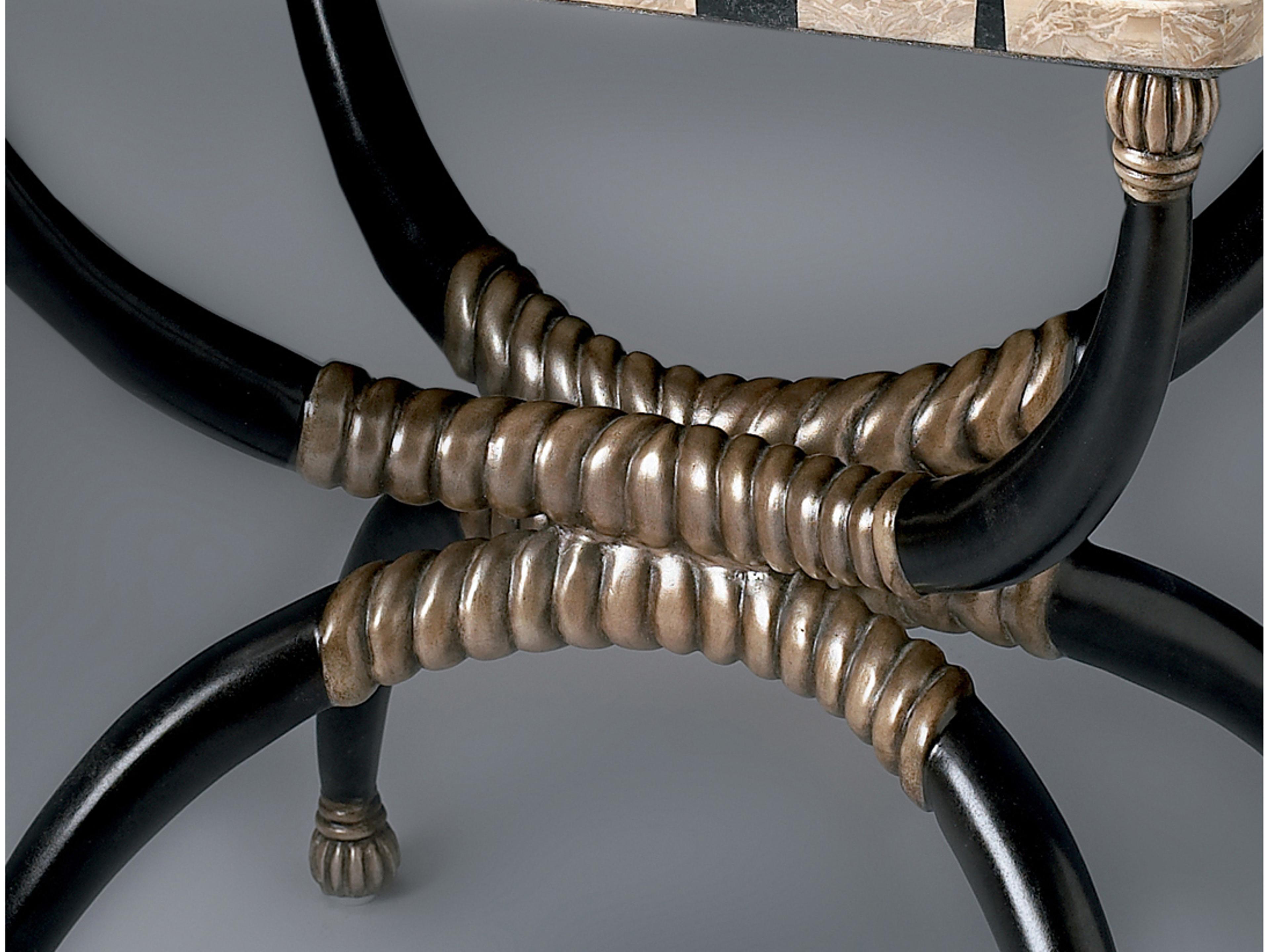 Butler Burundi Rectangular Stone Heritage End Table