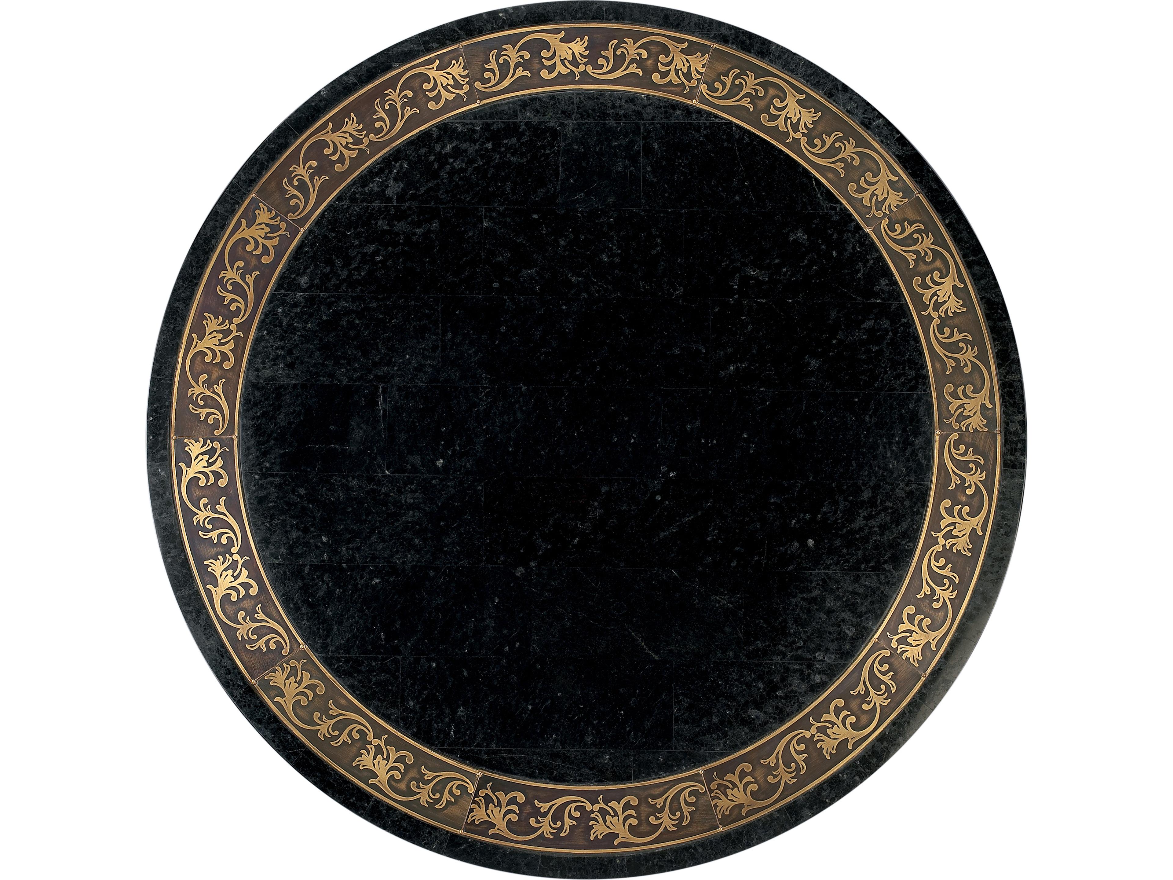 Butler Lafayette Round Stone Heritage End Table