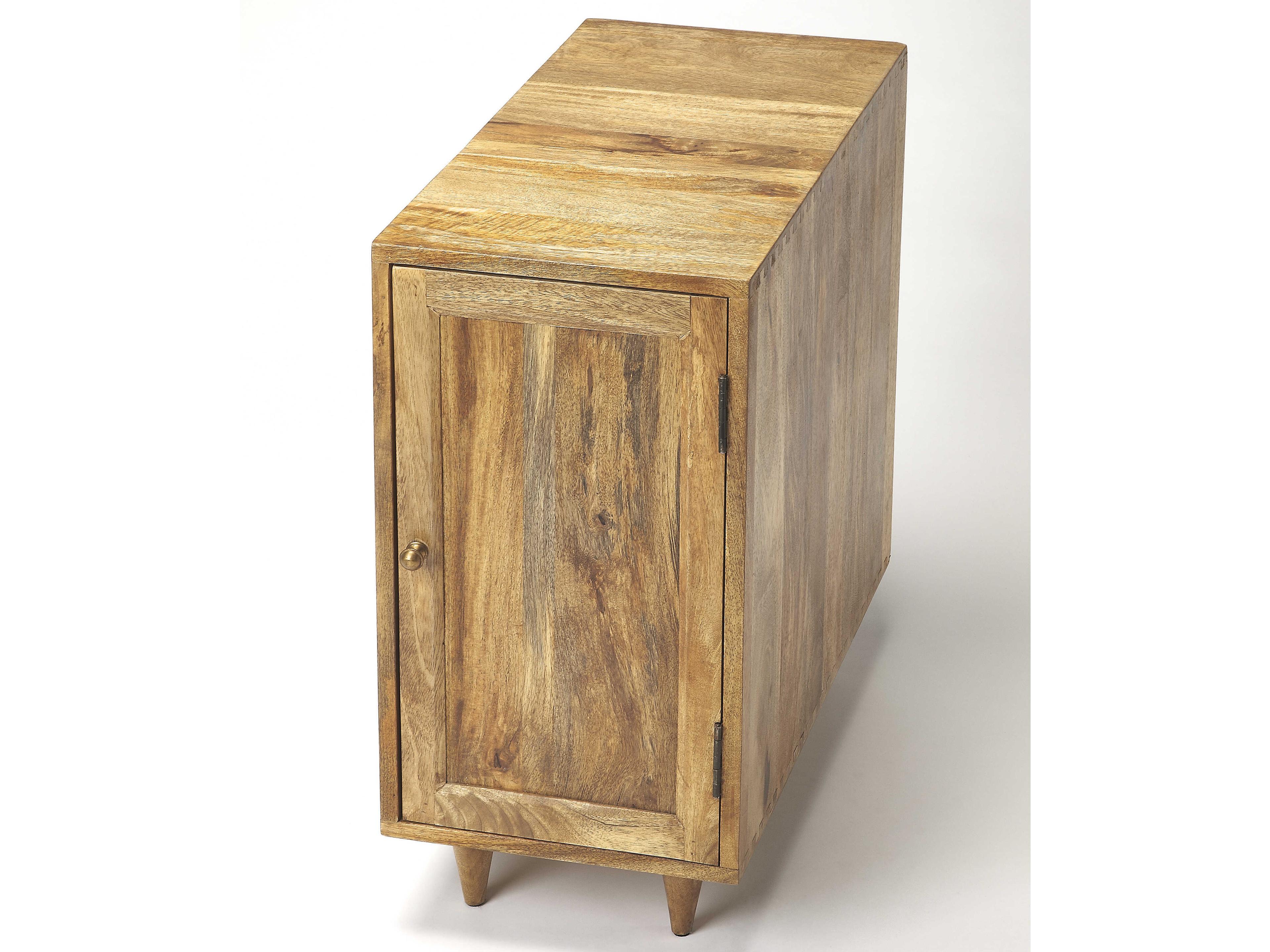 Conrad Rectangular Wood Modern Expressions End Table
