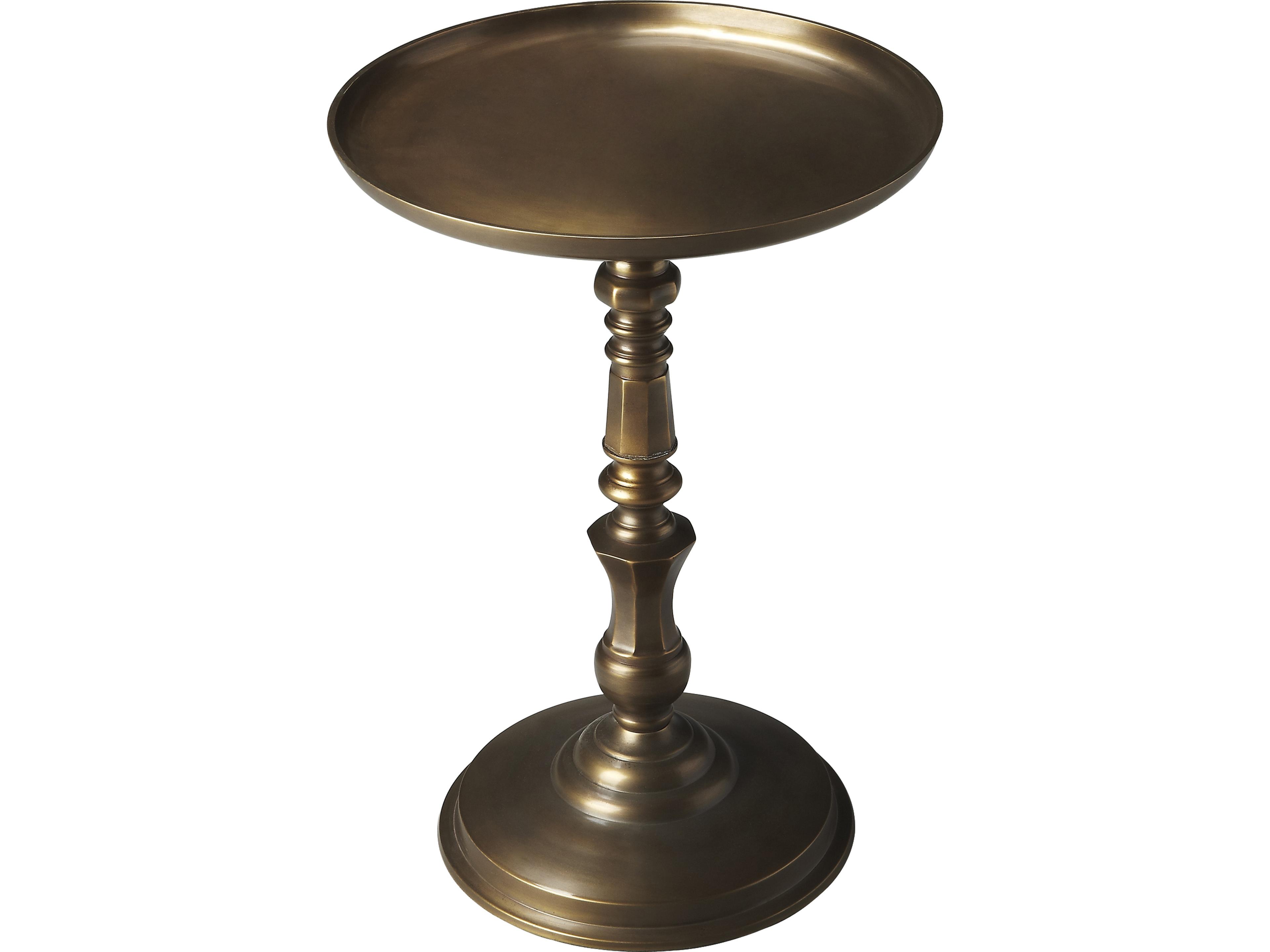 Butler Orleans Round Metalworks End Table