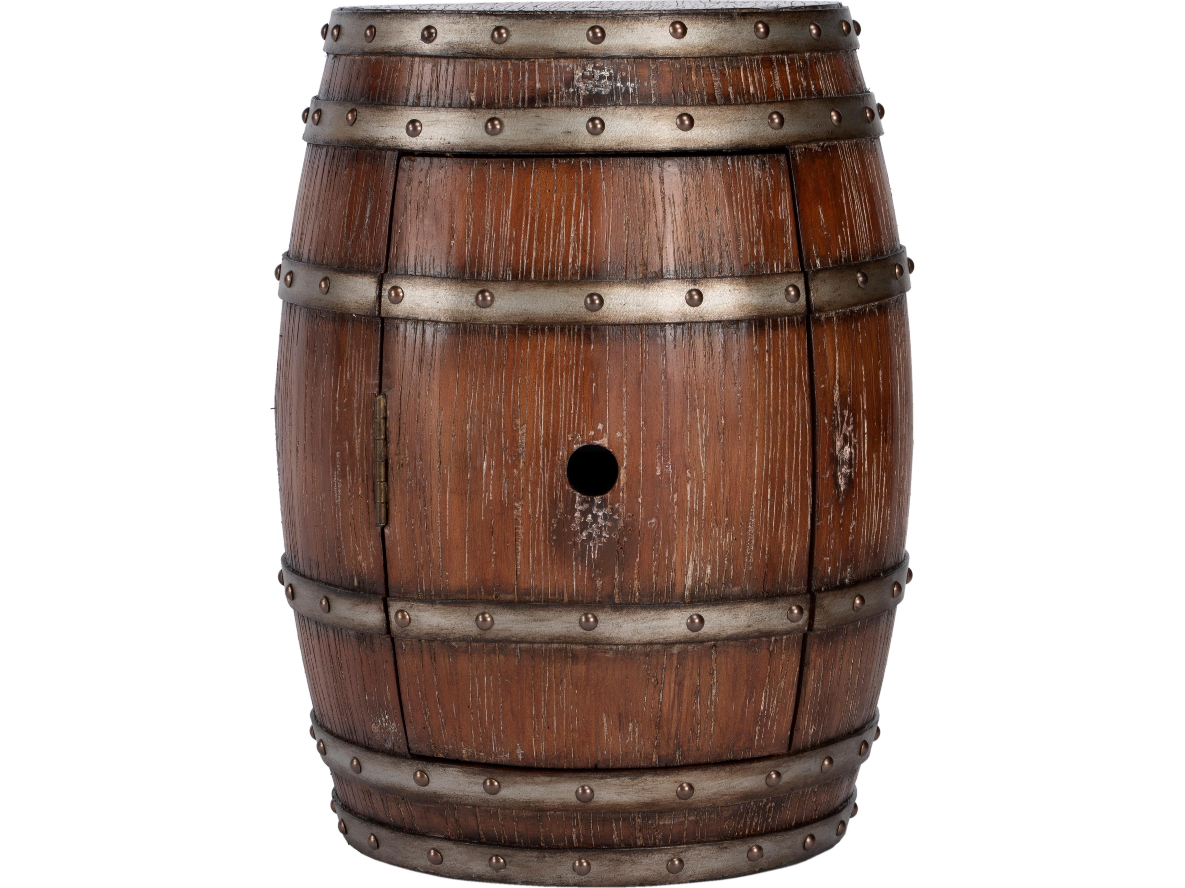 Butler Calumet Round Wood Mountain Lodge End Table