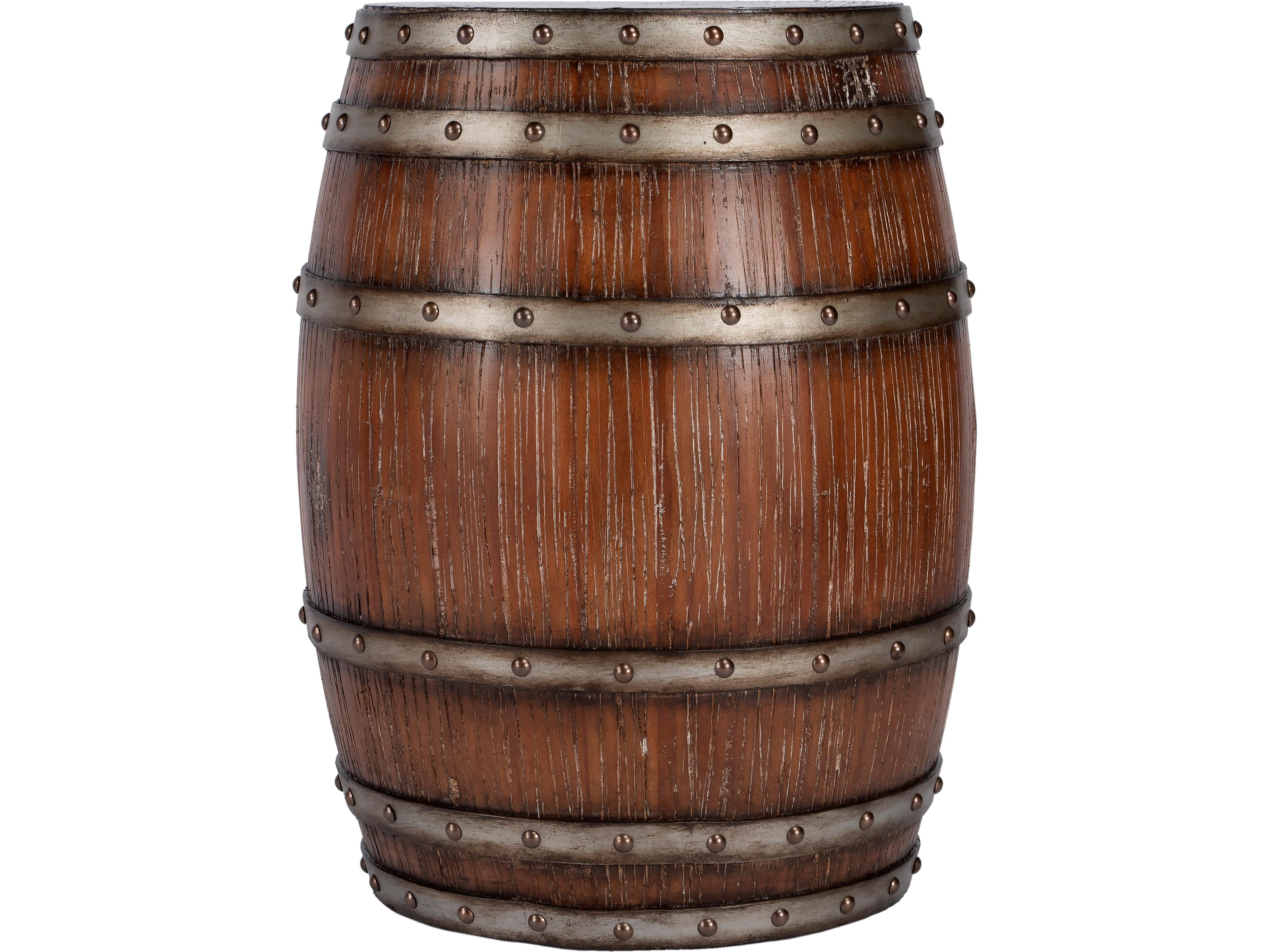 Butler Calumet Round Wood Mountain Lodge End Table