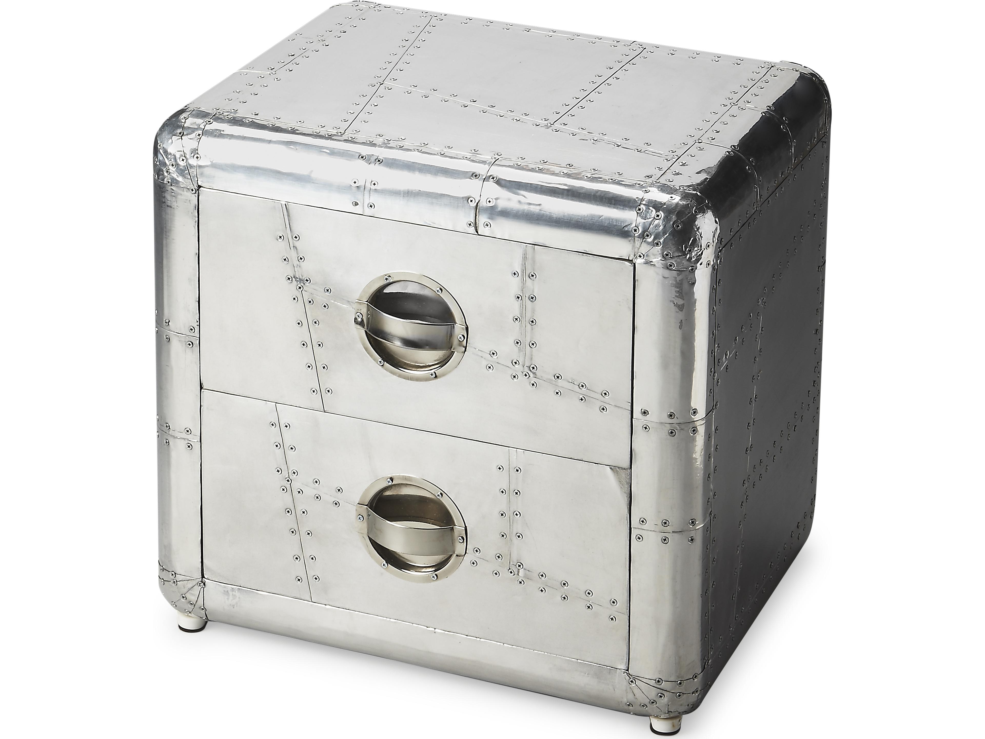 Midway Rectangular Metalworks End Table