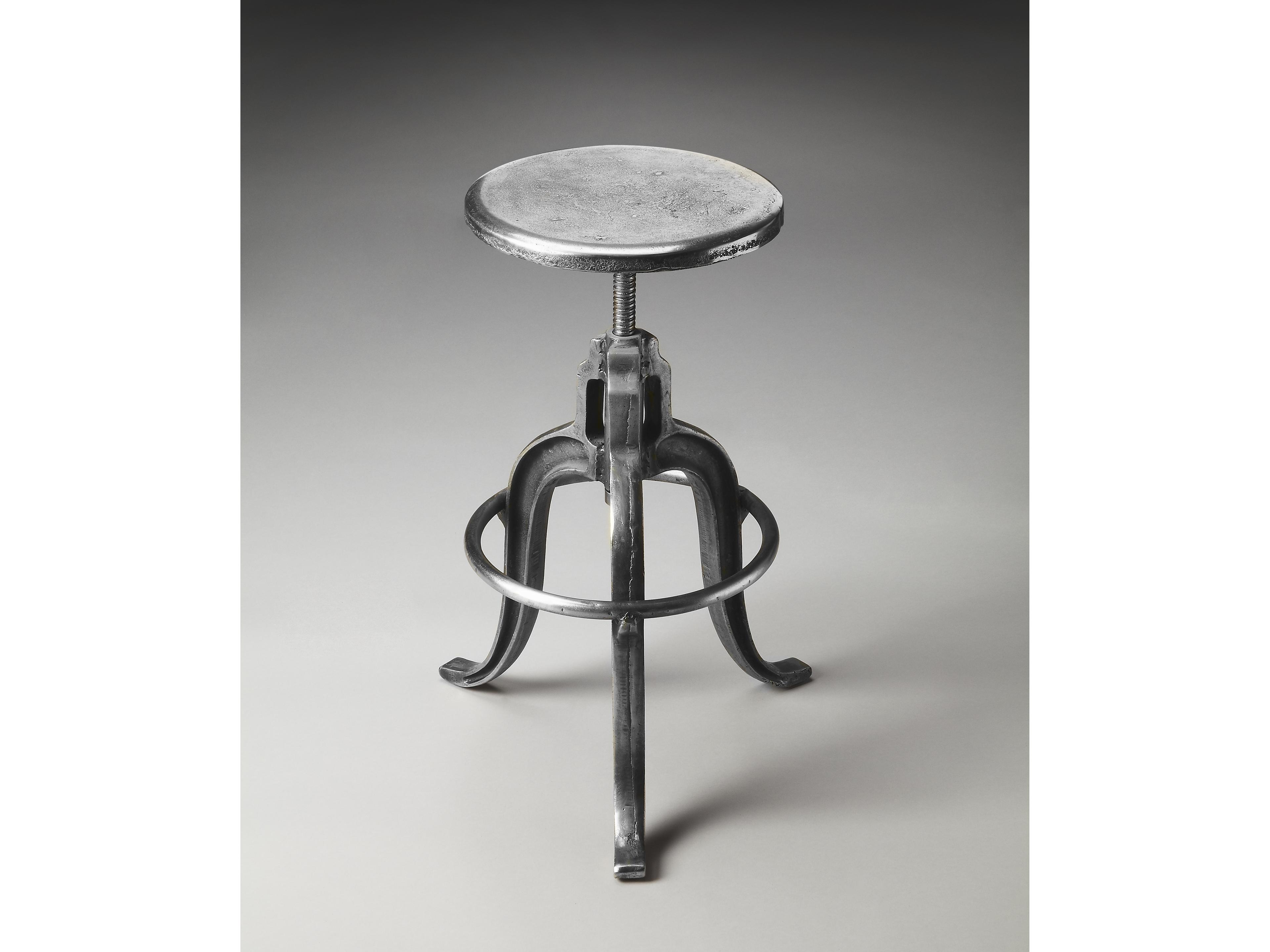 Butler Parnell Metalworks Adjustable Bar Stool