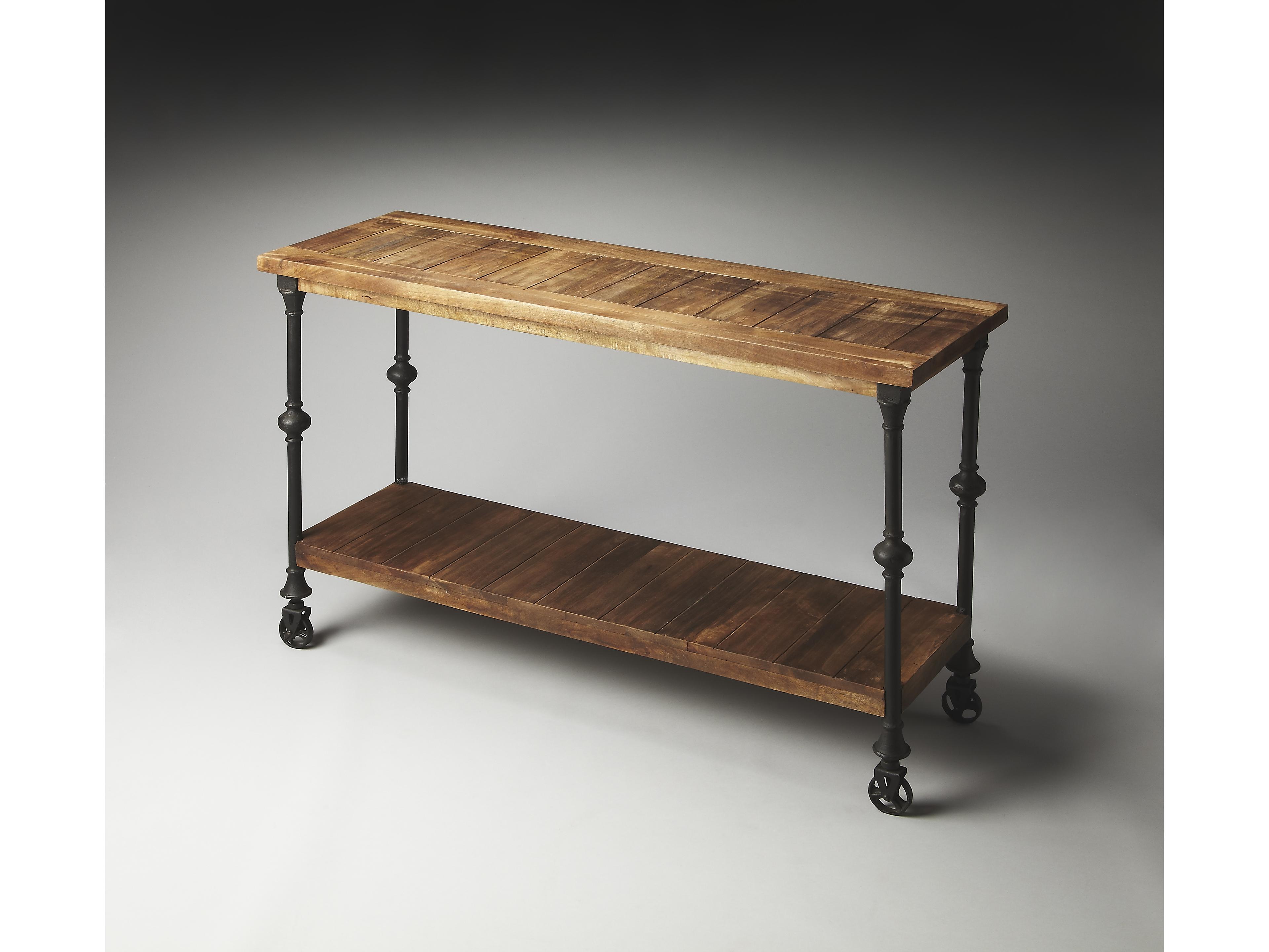 Butler Fontainebleau Rectangular Wood Console Table