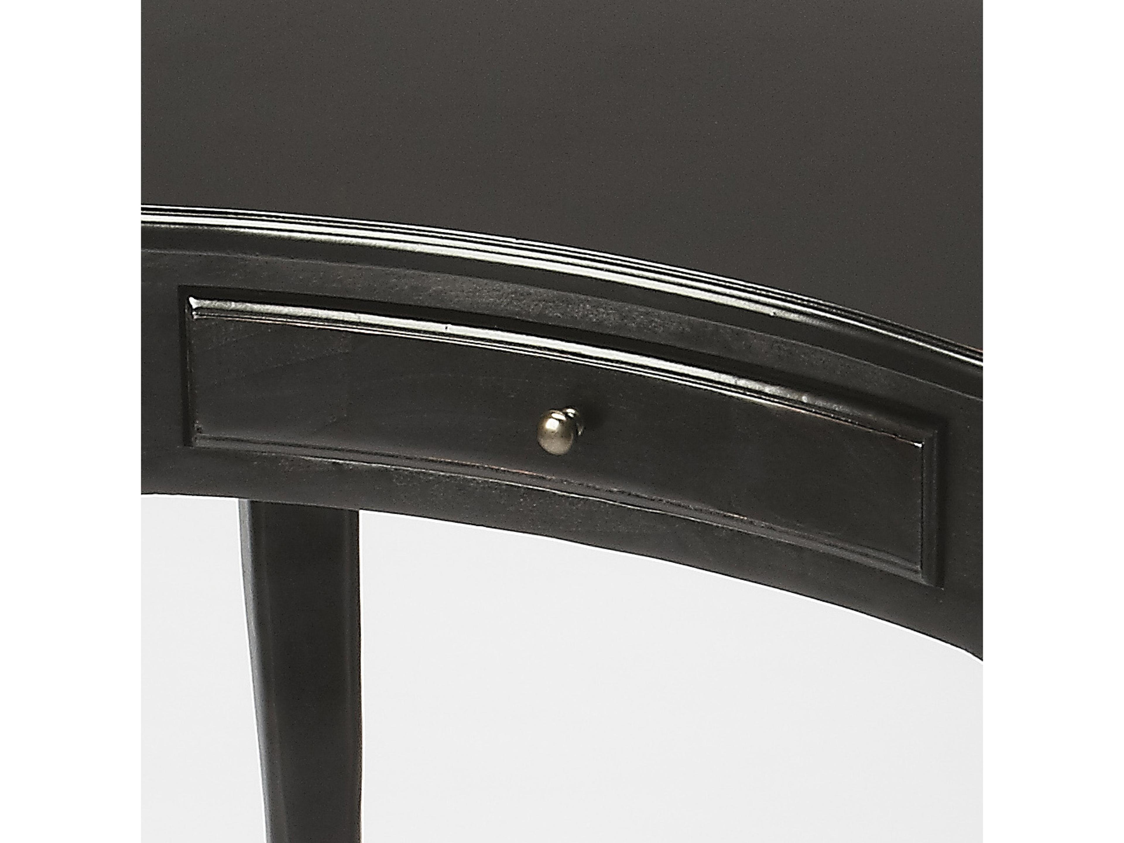 Butler Edgewater Black Licorice Poplar Wood Writing Desk