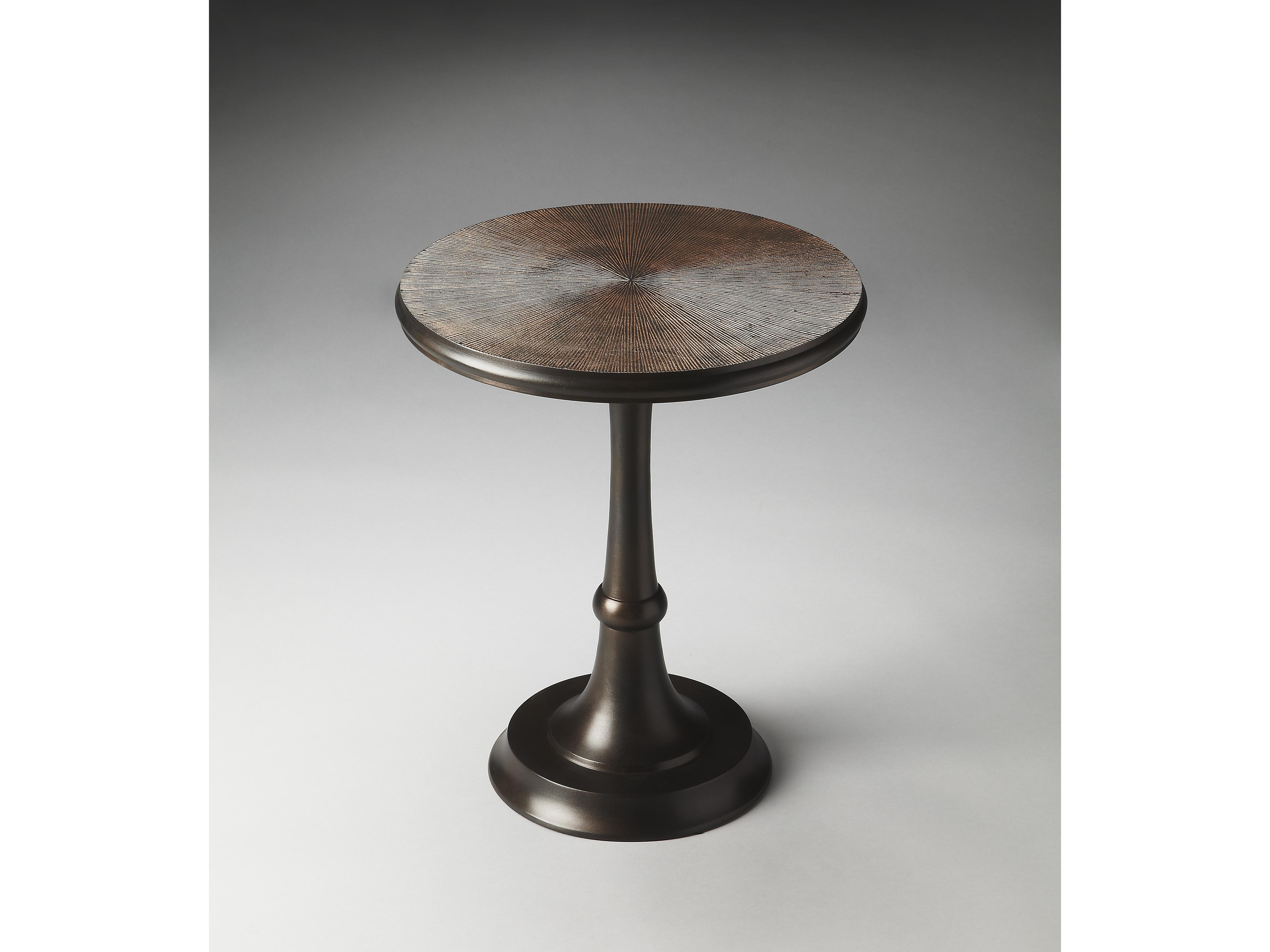 Butler Beaumont Round Metalworks End Table