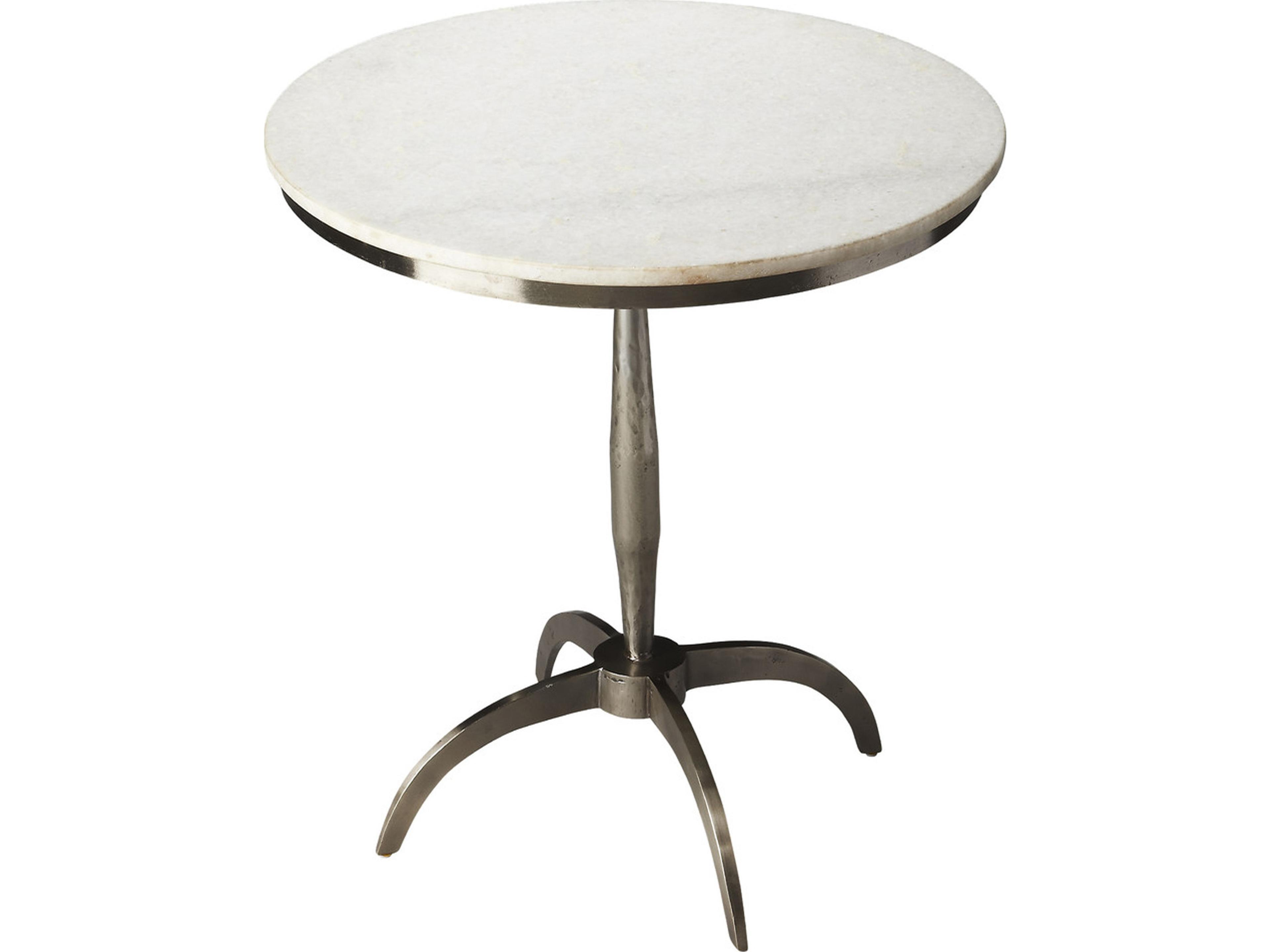 Butler Palmilla Round Marble End Table