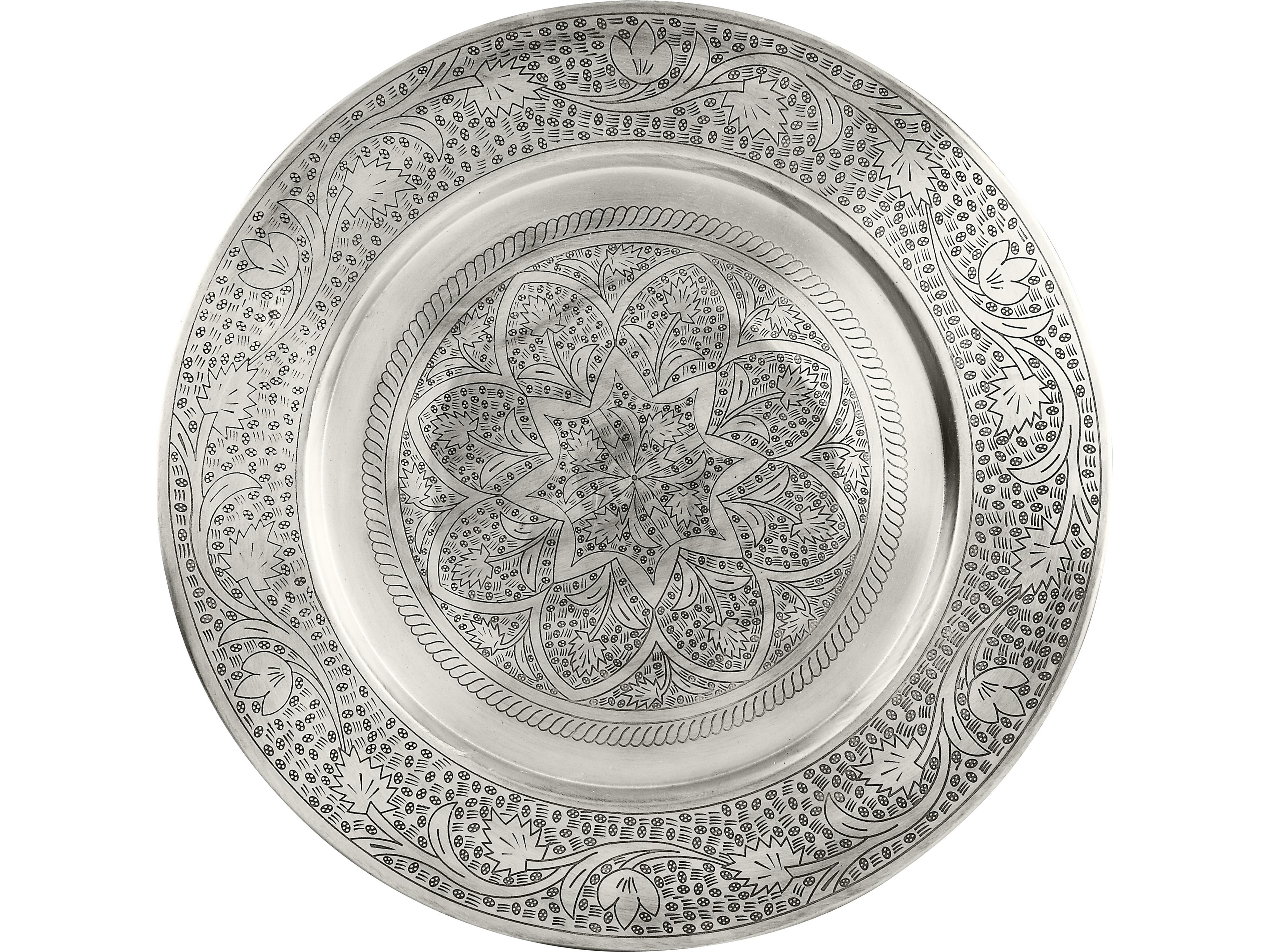 Butler Moroccan Round Metalworks End Table