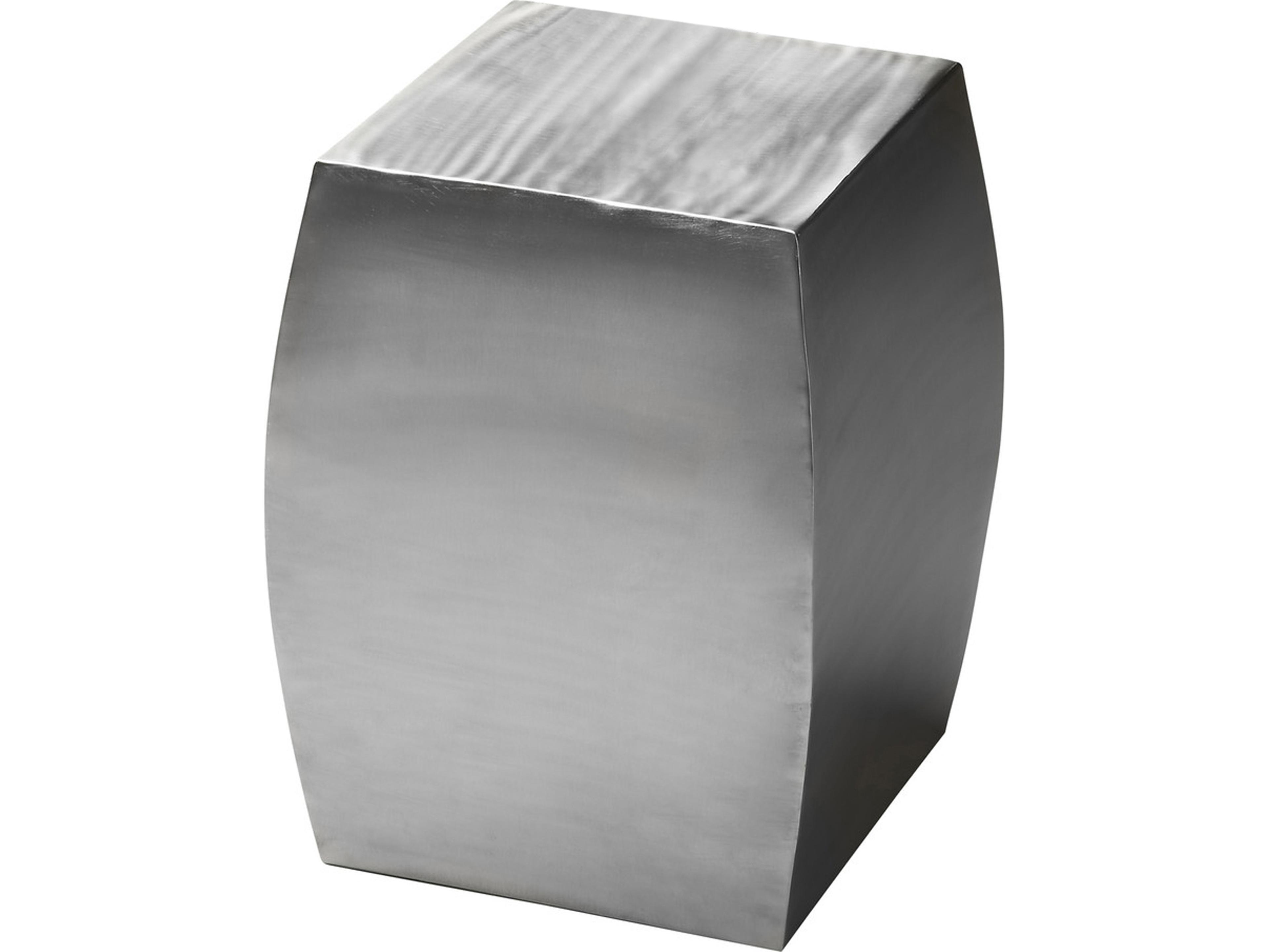 Getty Square Metal Modern Expressions End Table