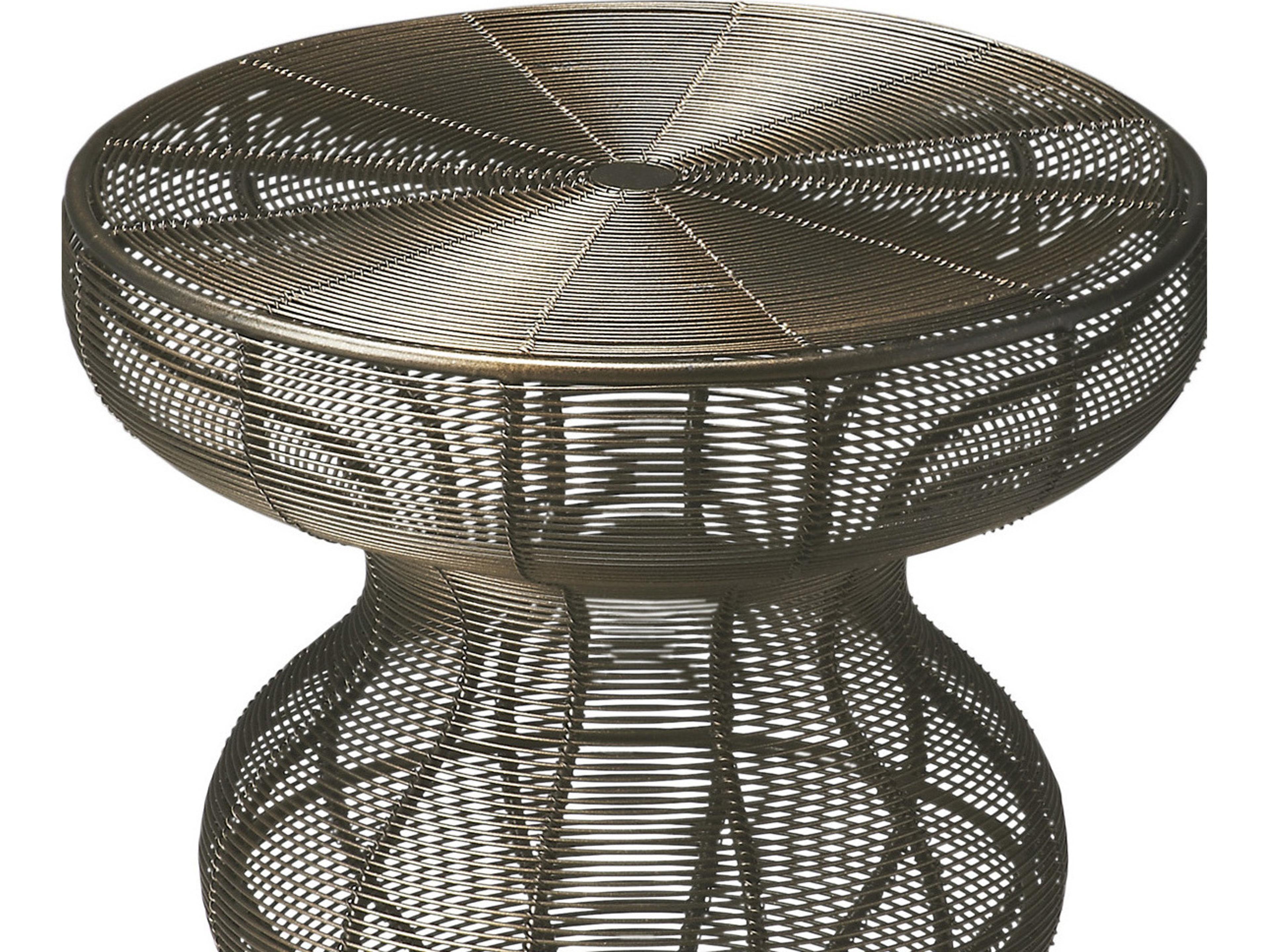 Butler Angeline Round Metalworks End Table