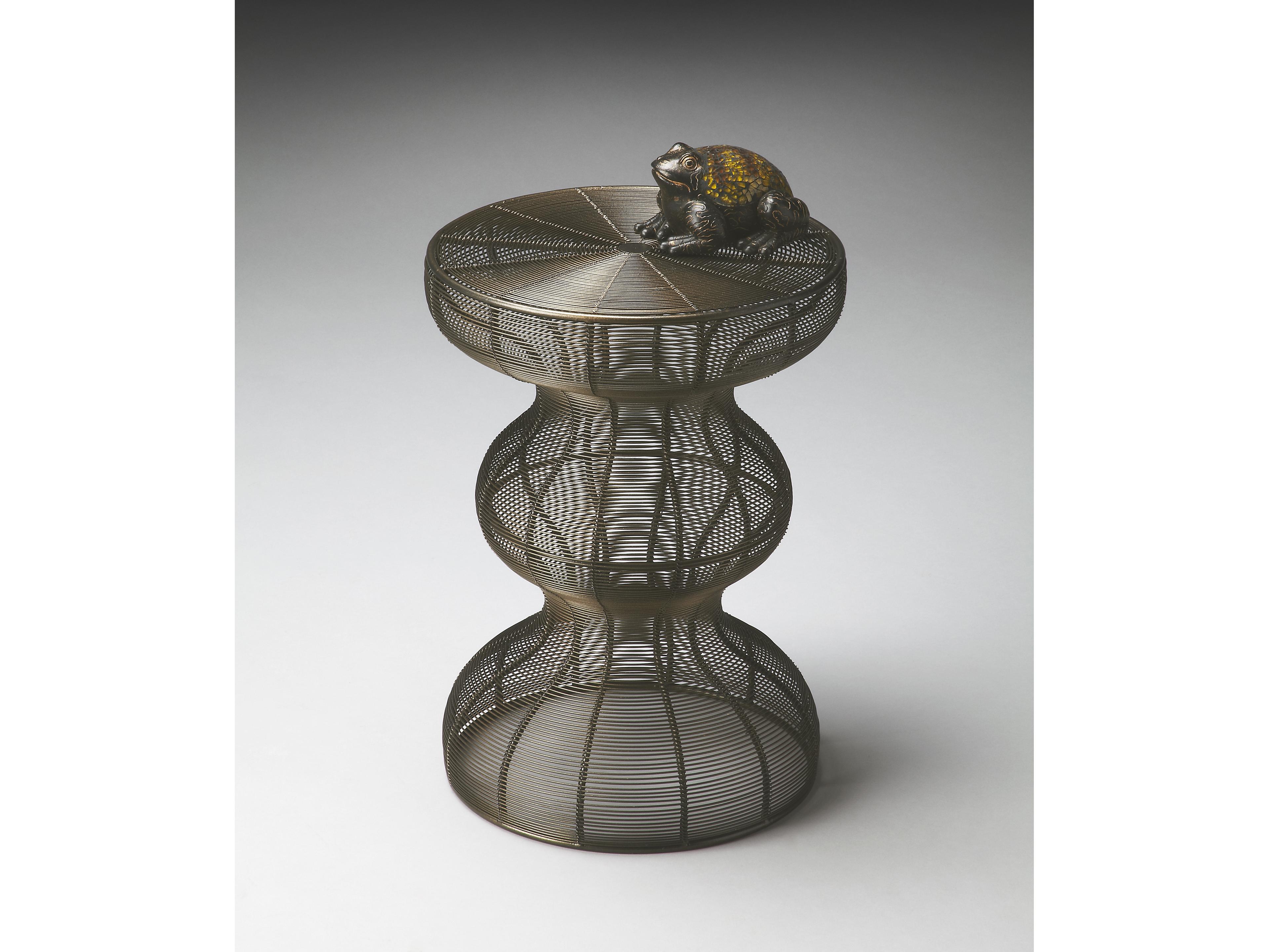 Butler Angeline Round Metalworks End Table