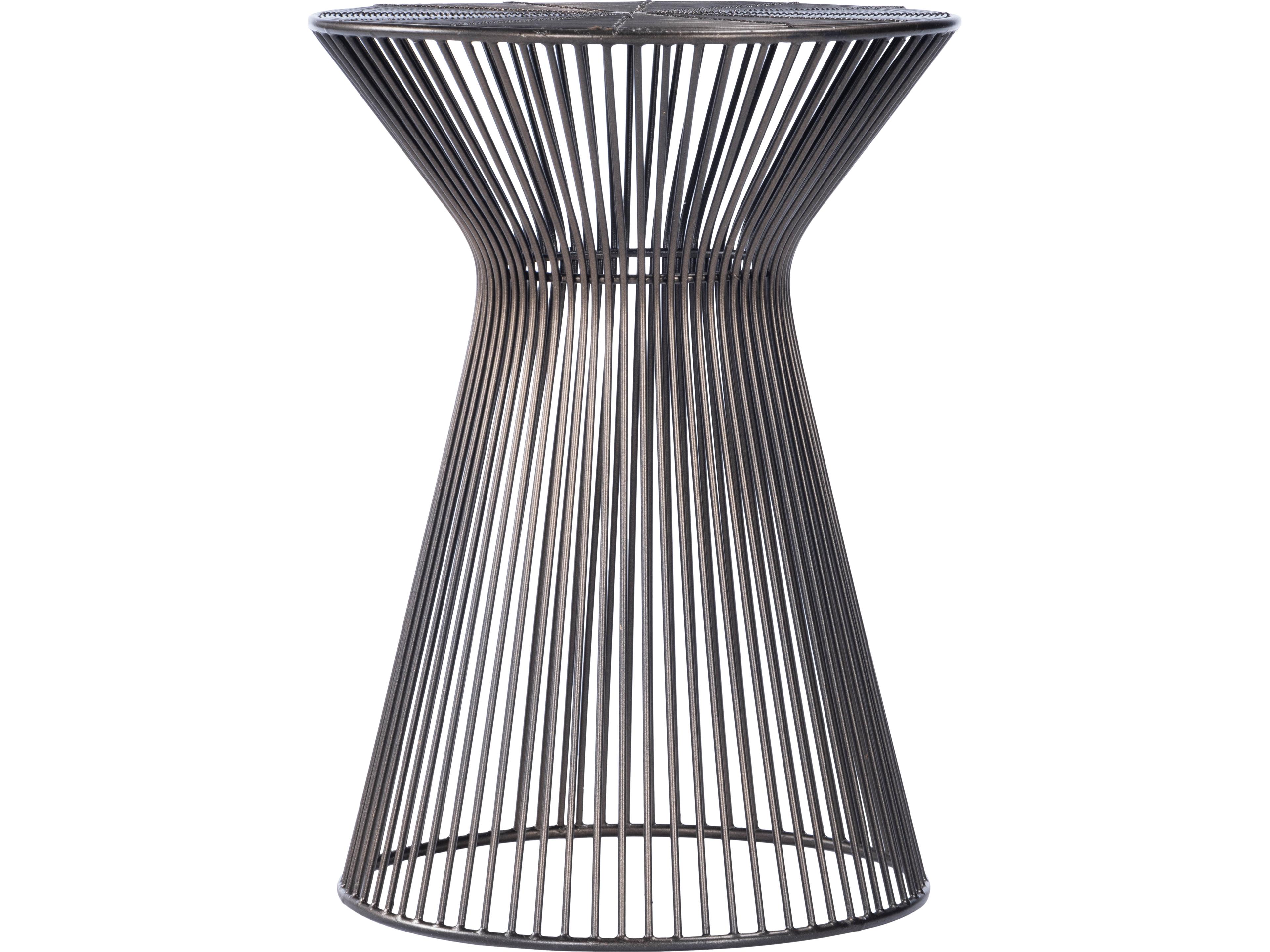 Butler Greeley Round Metalworks End Table