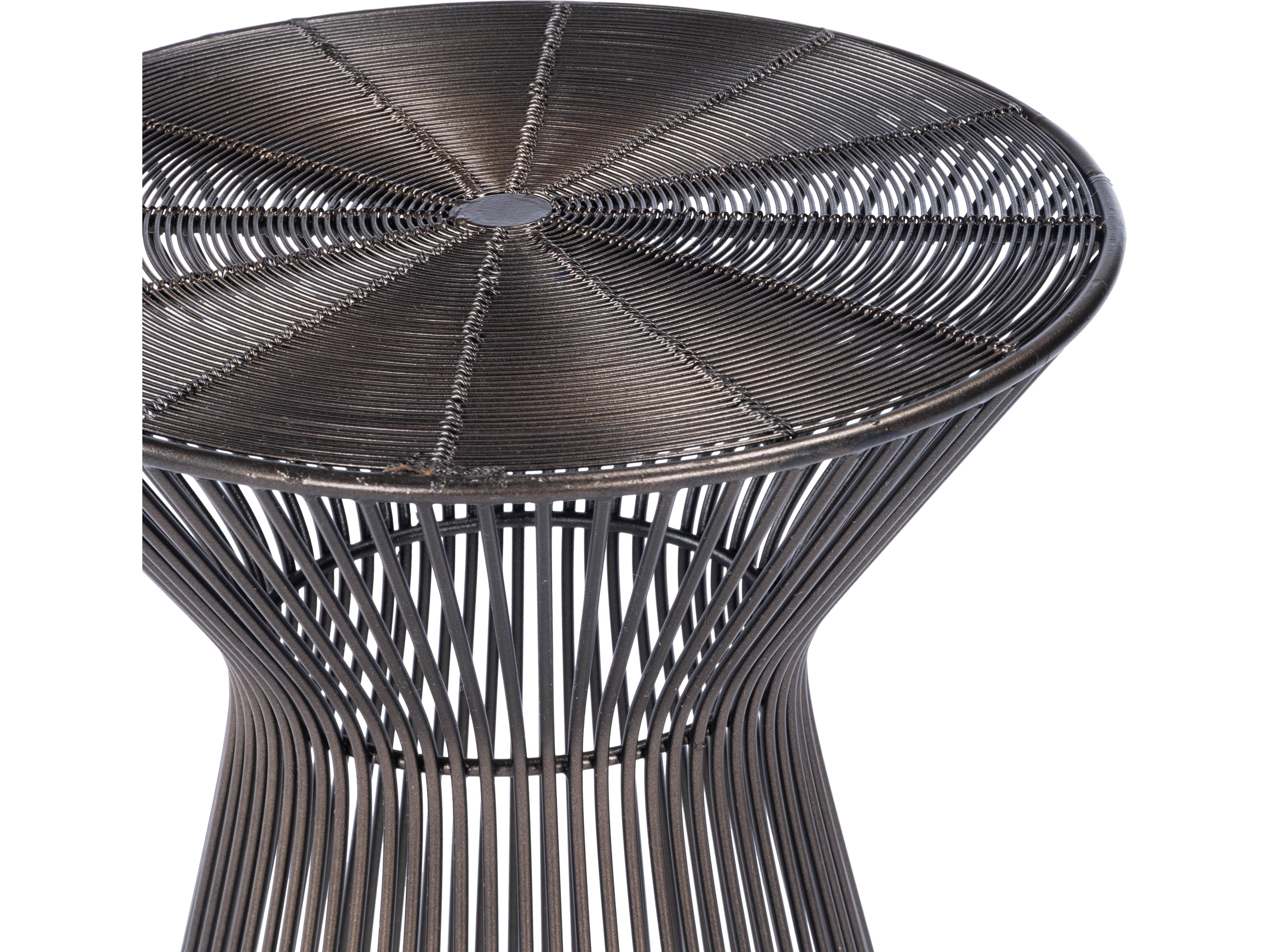 Butler Greeley Round Metalworks End Table