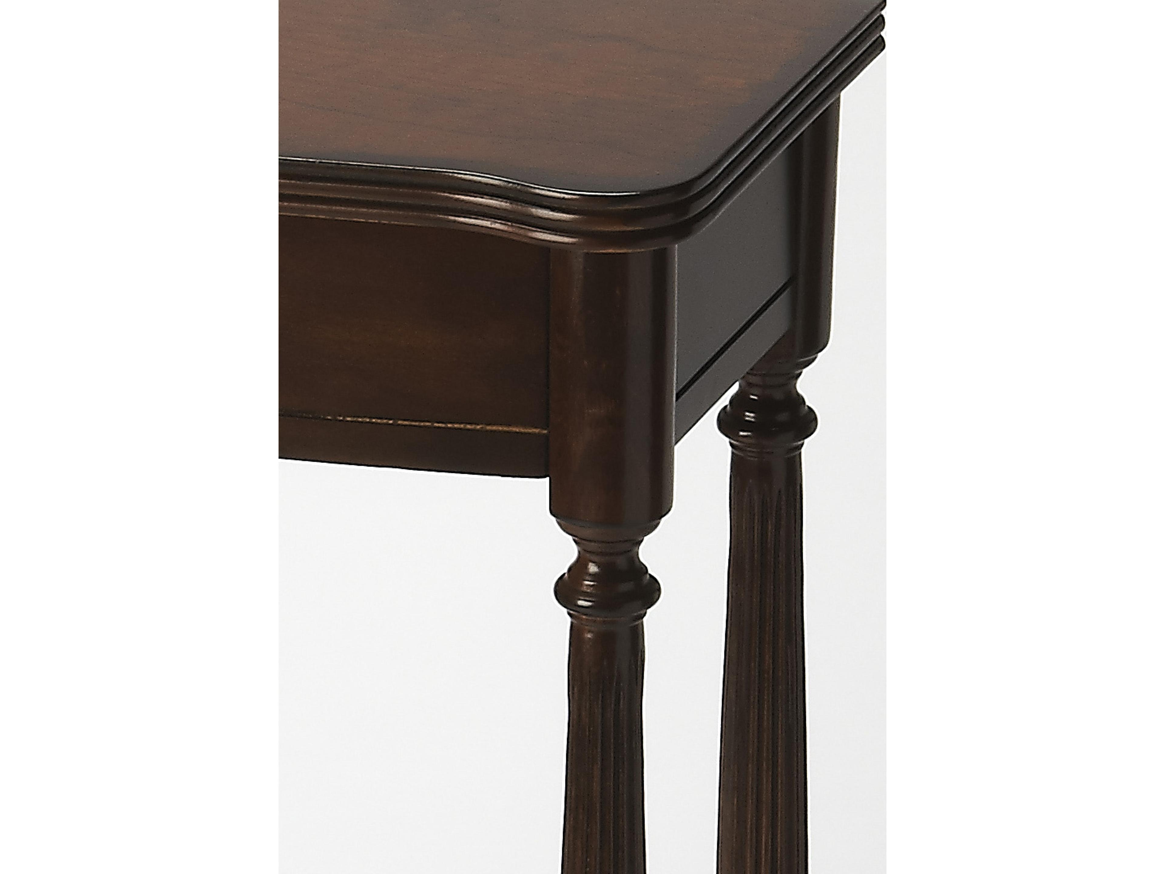 Butler Whitney Rectangular Wood Cherry Console Table