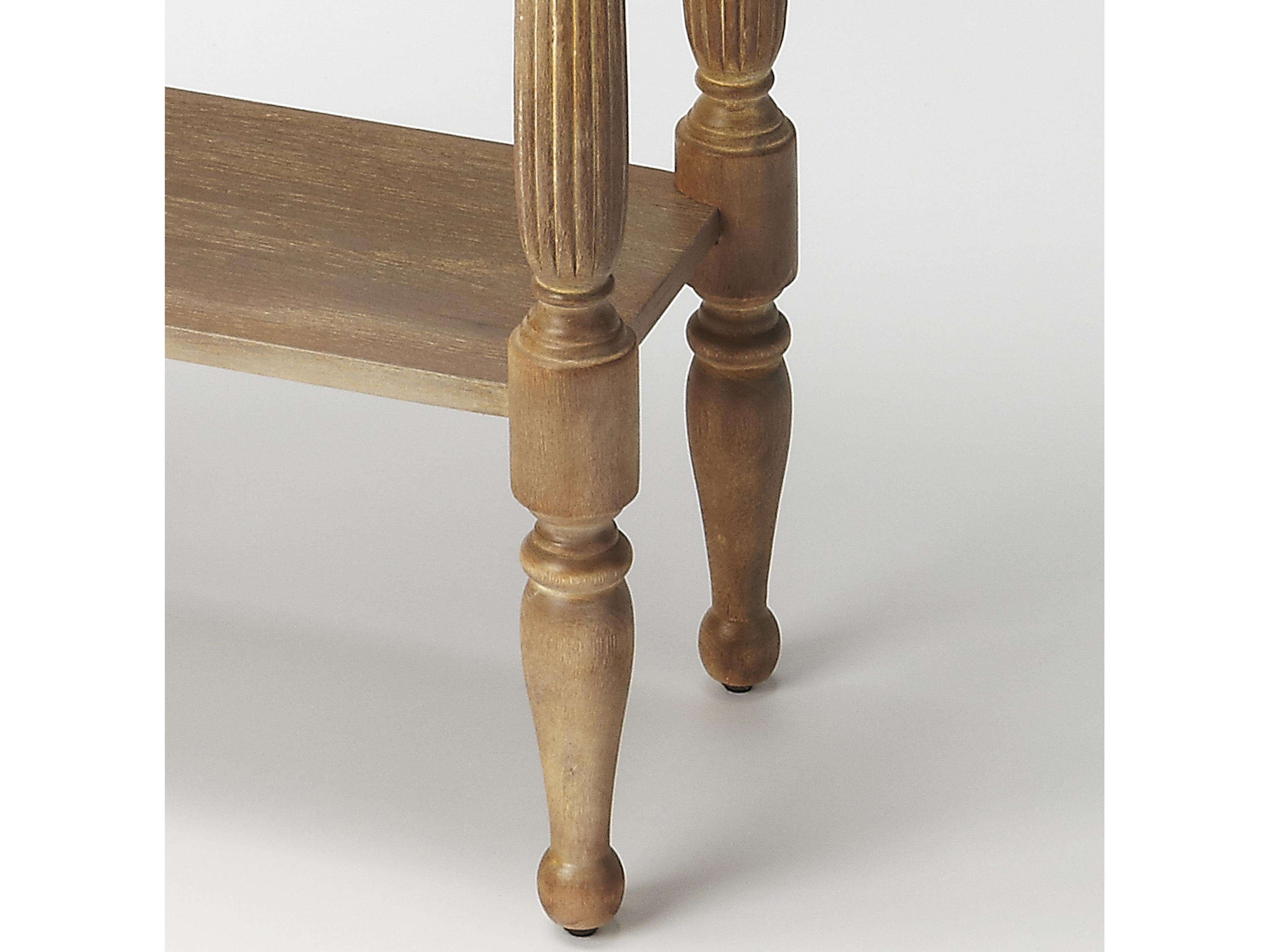 Butler Whitney Rectangular Driftwood Console Table