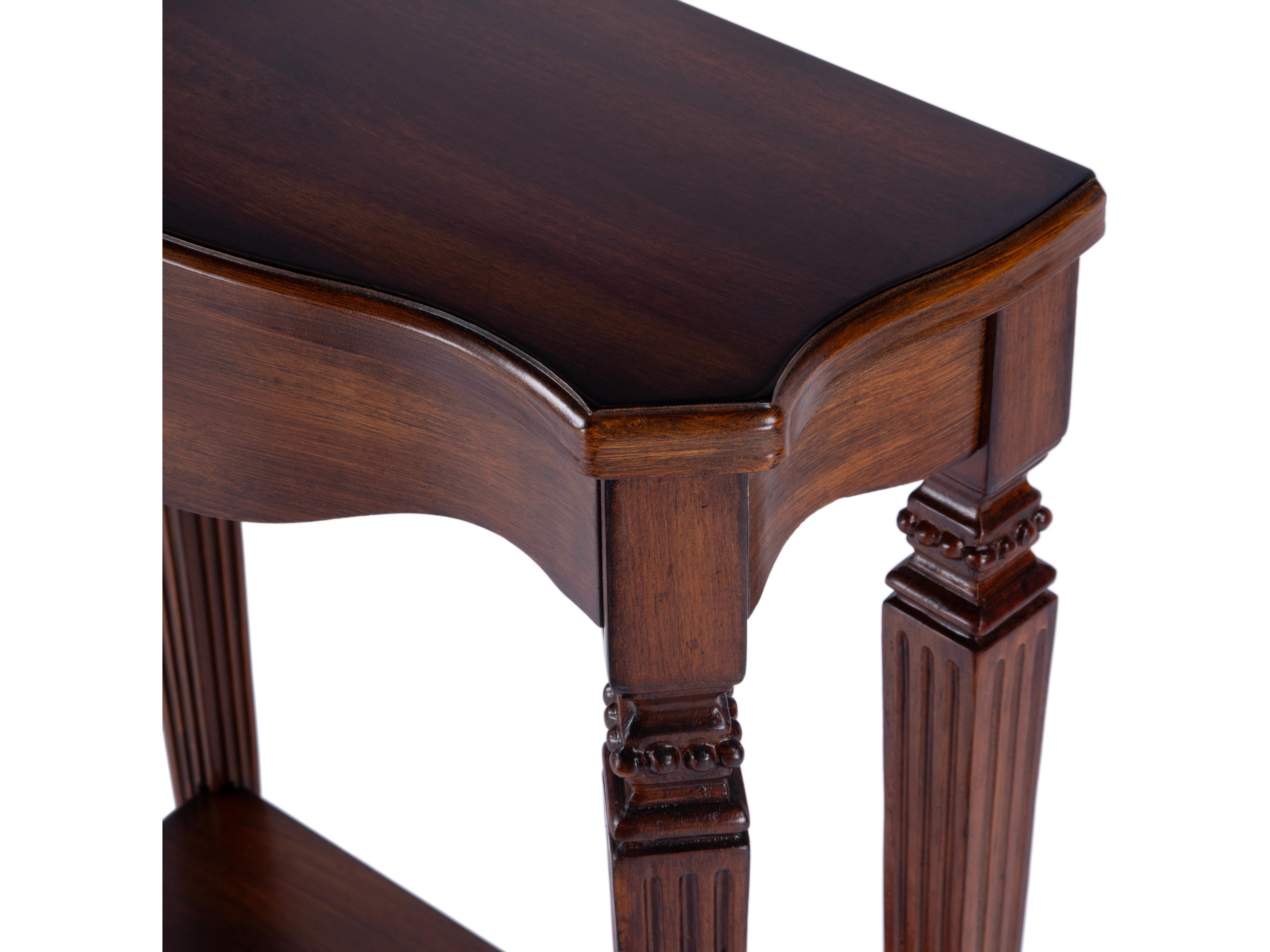 Butler Cheshire Rectangular Wood Antique Cherry Console Table