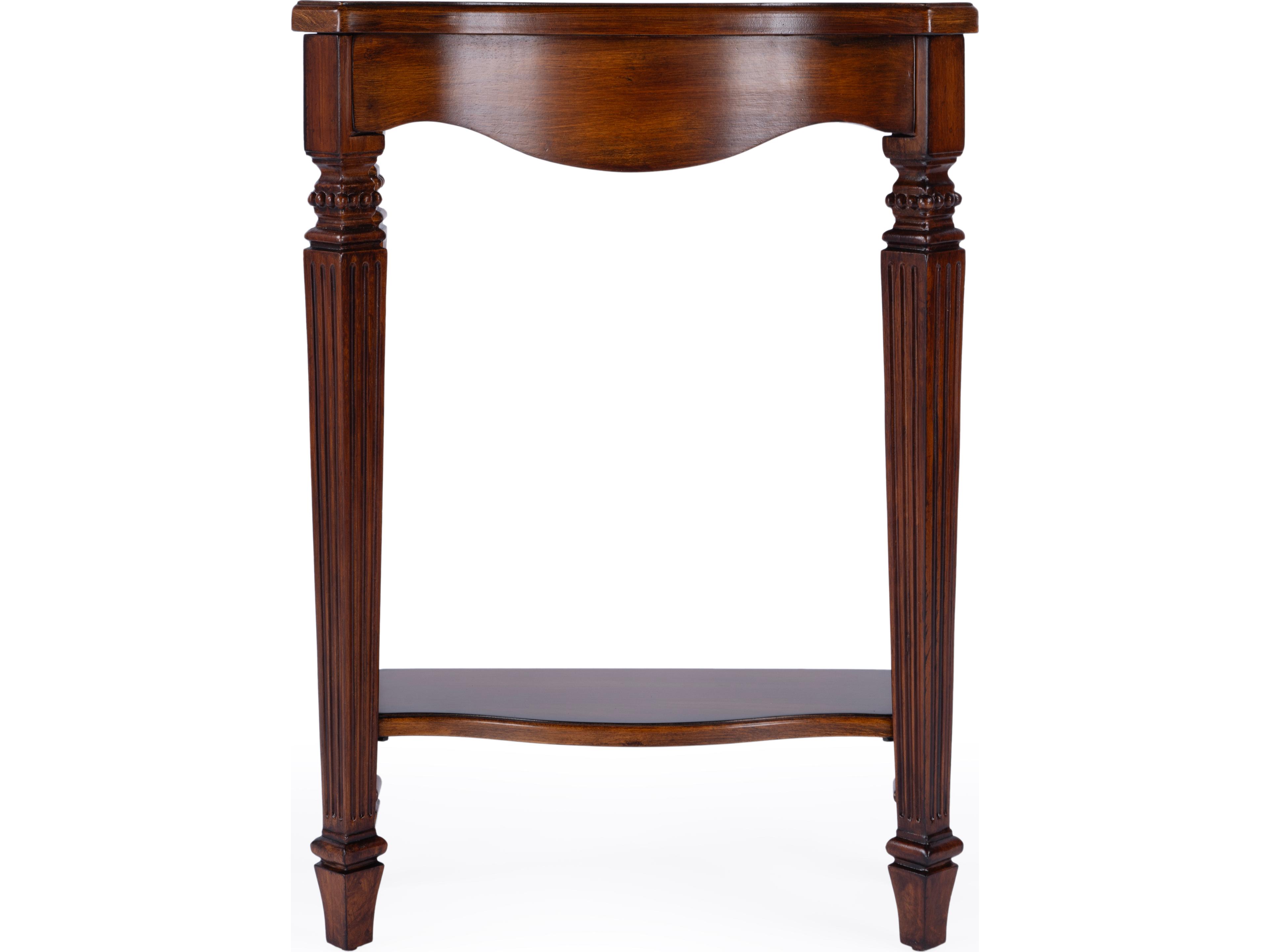 Butler Cheshire Rectangular Wood Antique Cherry Console Table