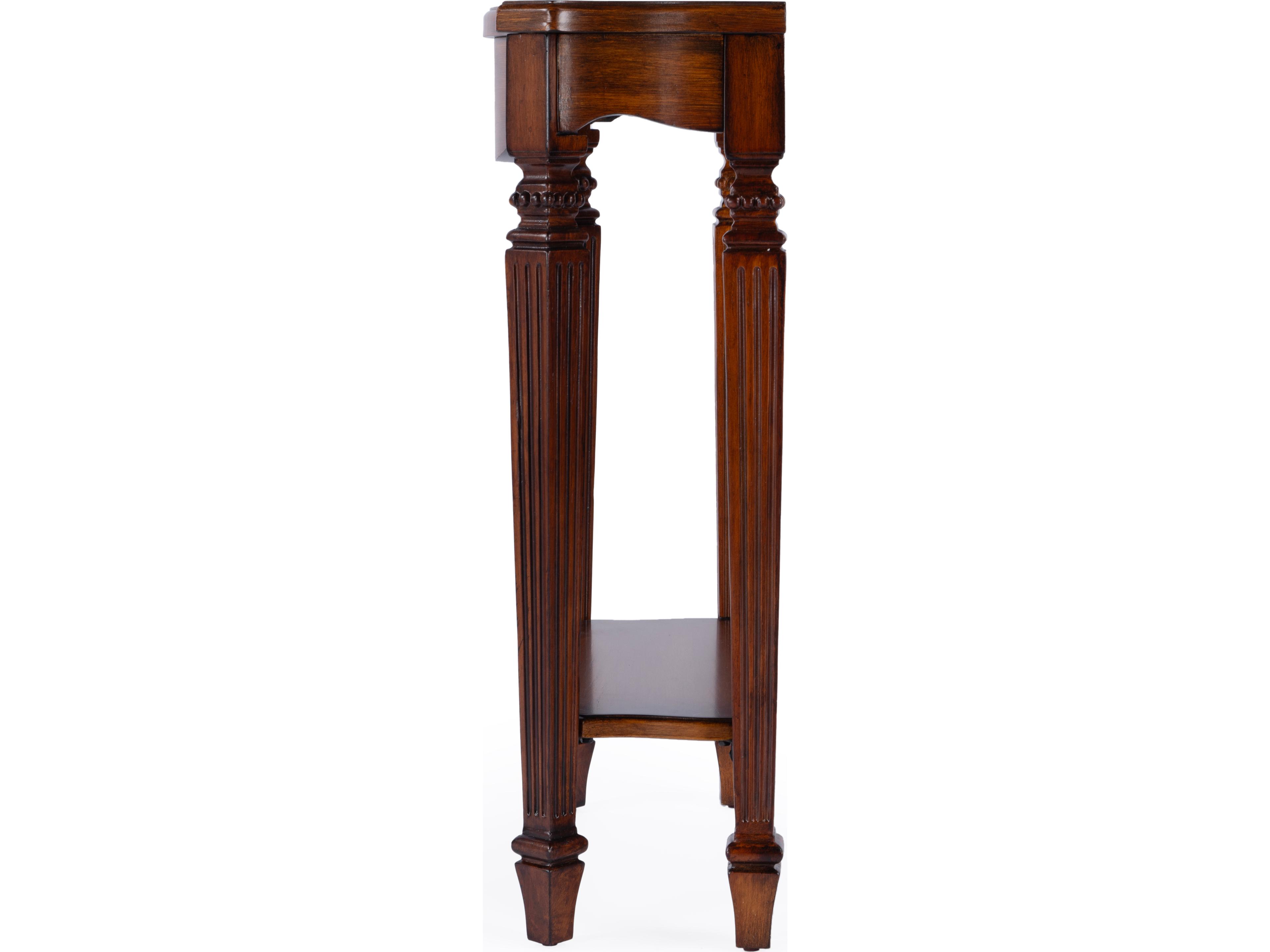 Butler Cheshire Rectangular Wood Antique Cherry Console Table
