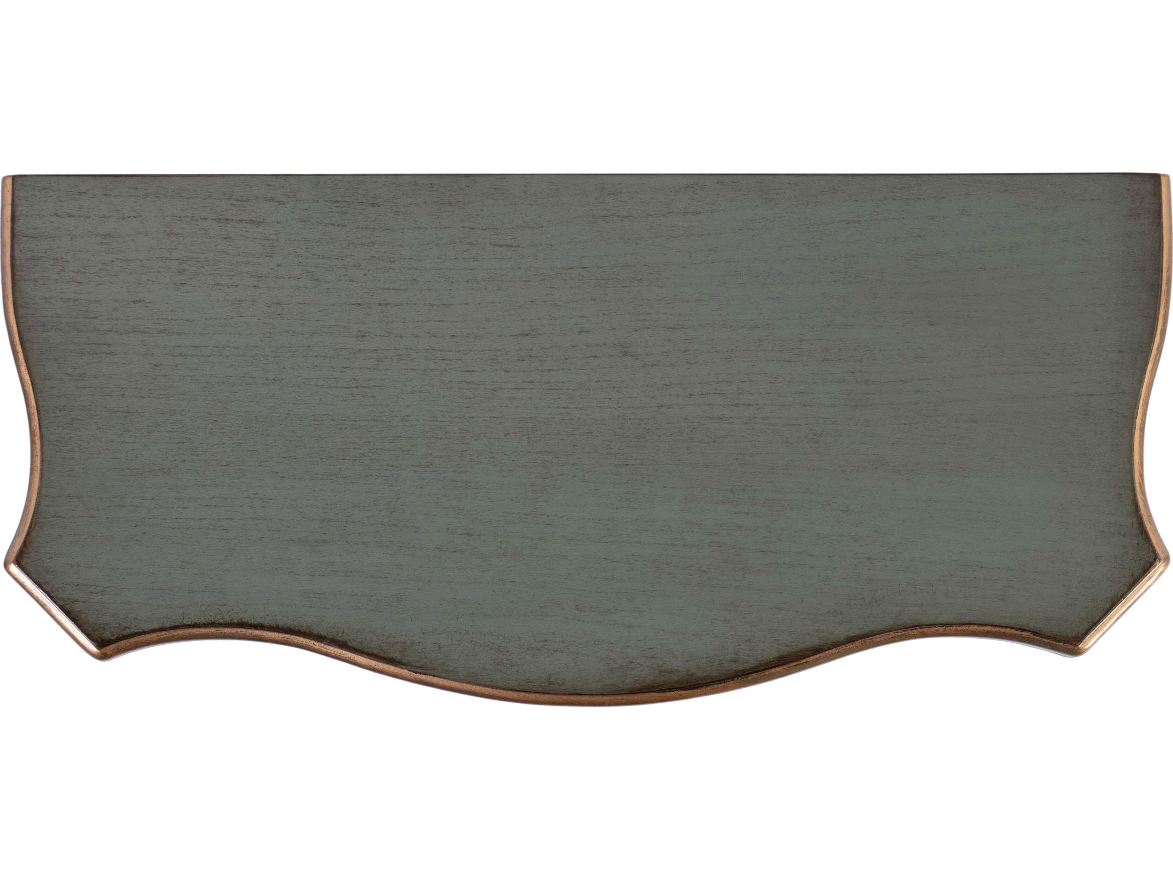 Butler Cheshire Rectangular Wood Pastel Green Console Table