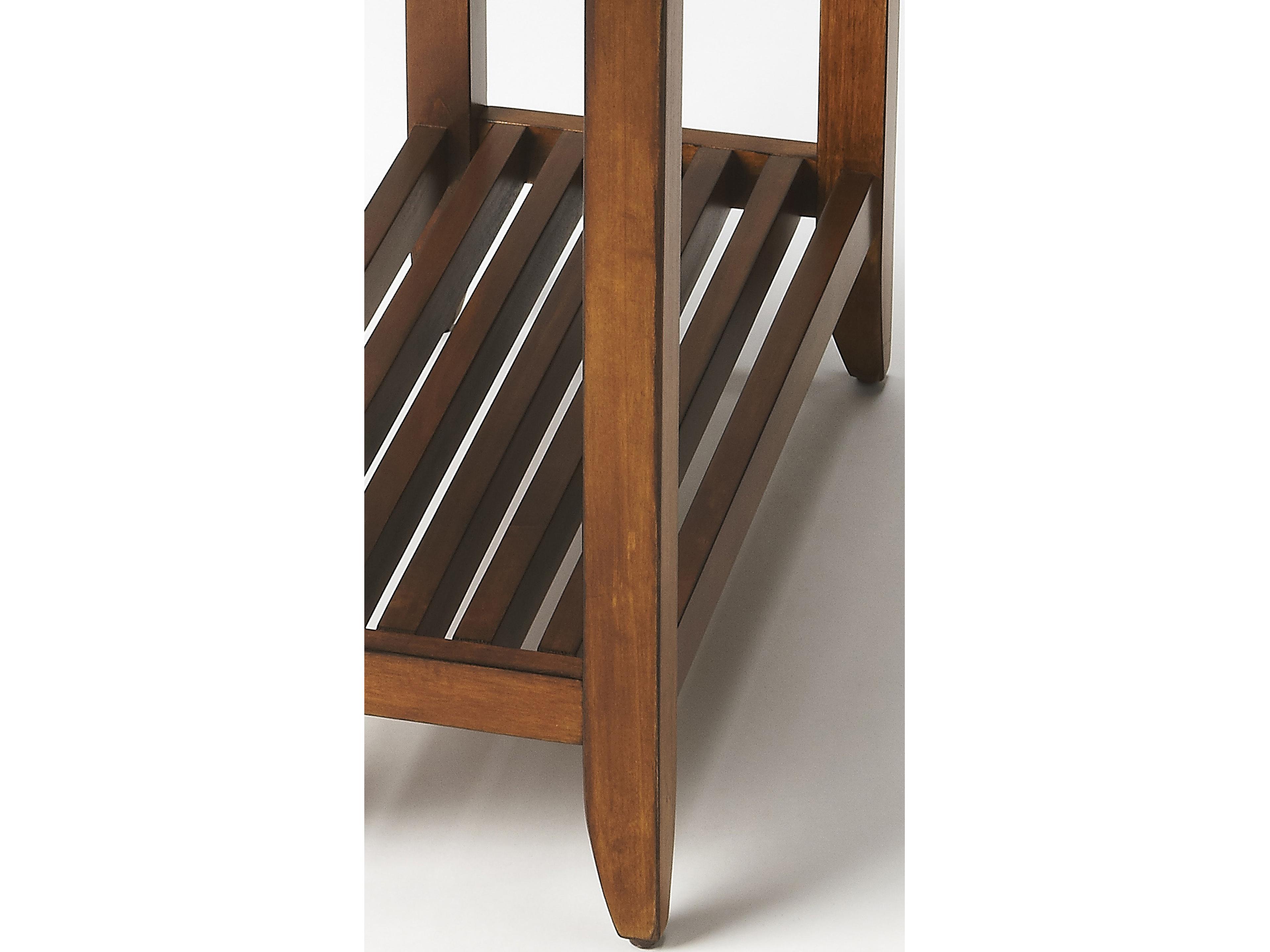 Butler Irvine Rectangular Wood Olive Ash End Table