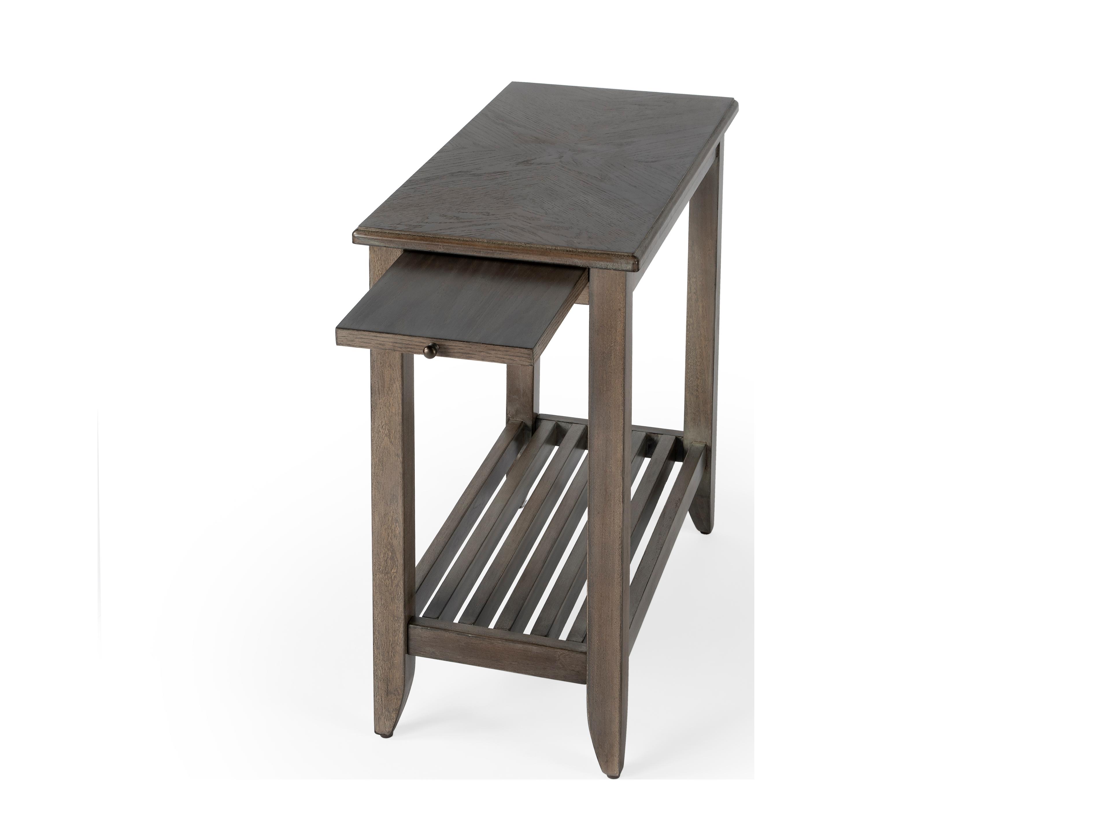 Butler Irvine Rectangular Wood Dusty Trail End Table