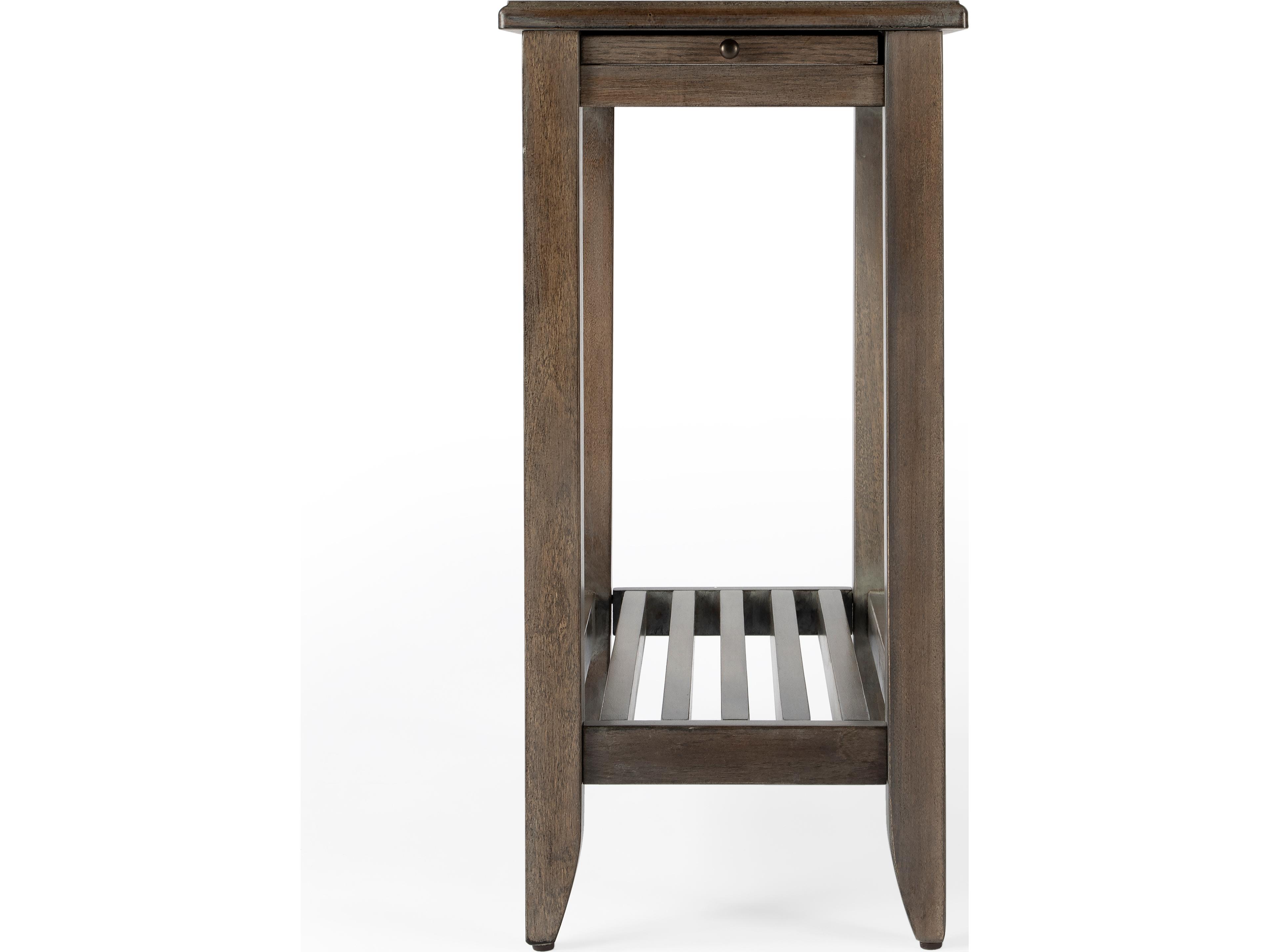 Butler Irvine Rectangular Wood Dusty Trail End Table