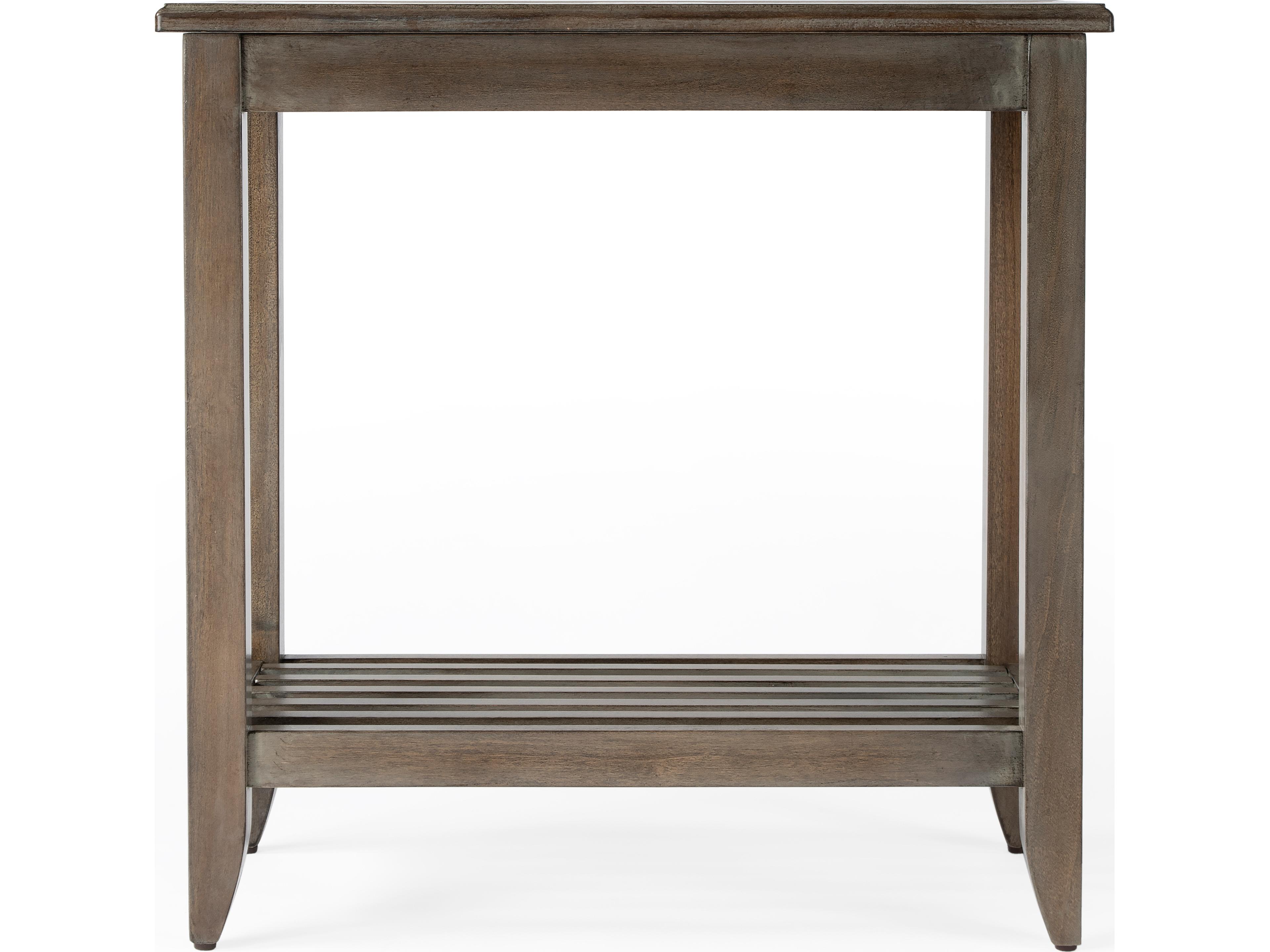Butler Irvine Rectangular Wood Dusty Trail End Table