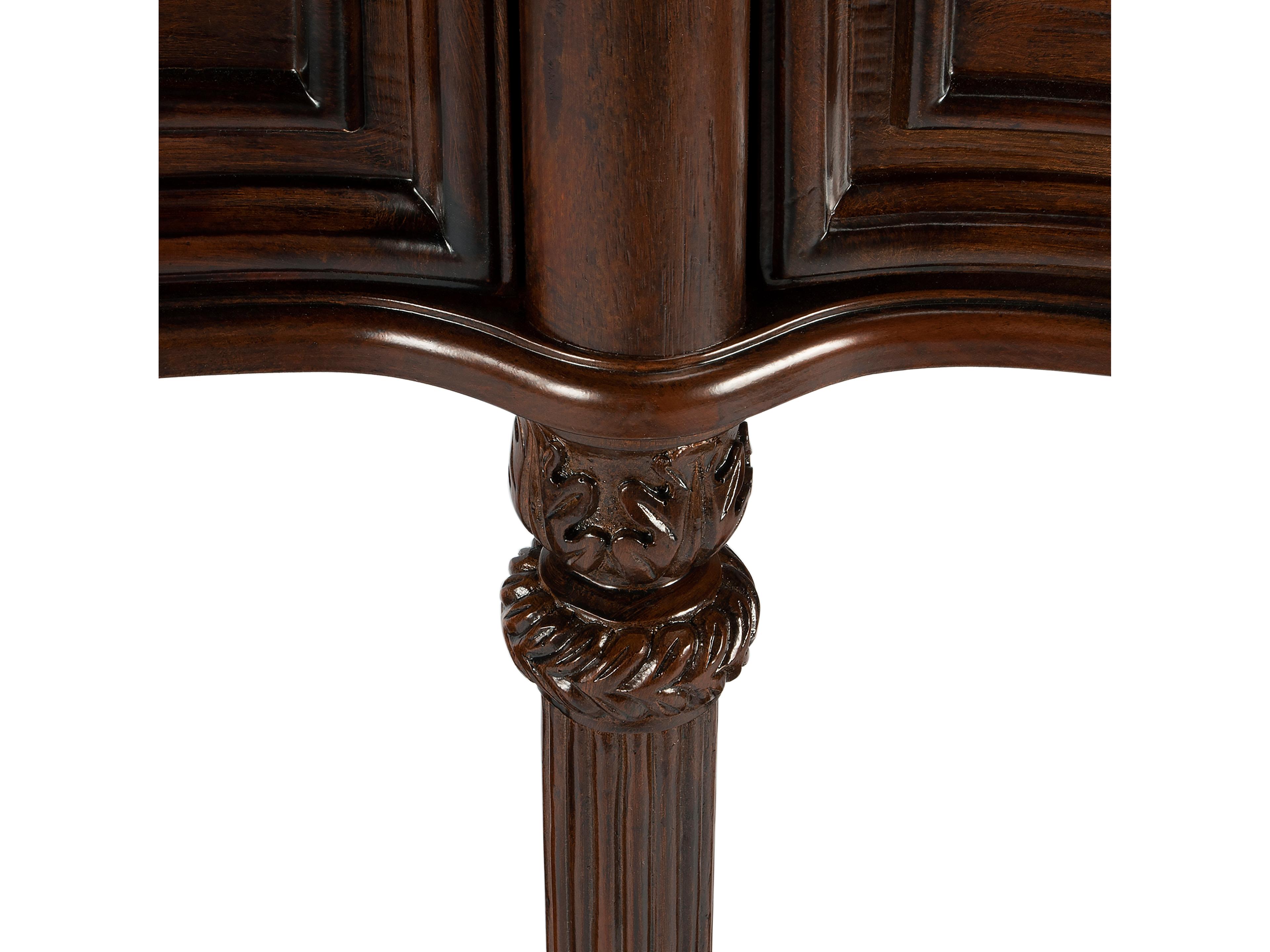 Butler Peyton Rectangular Wood Cherry Console Table