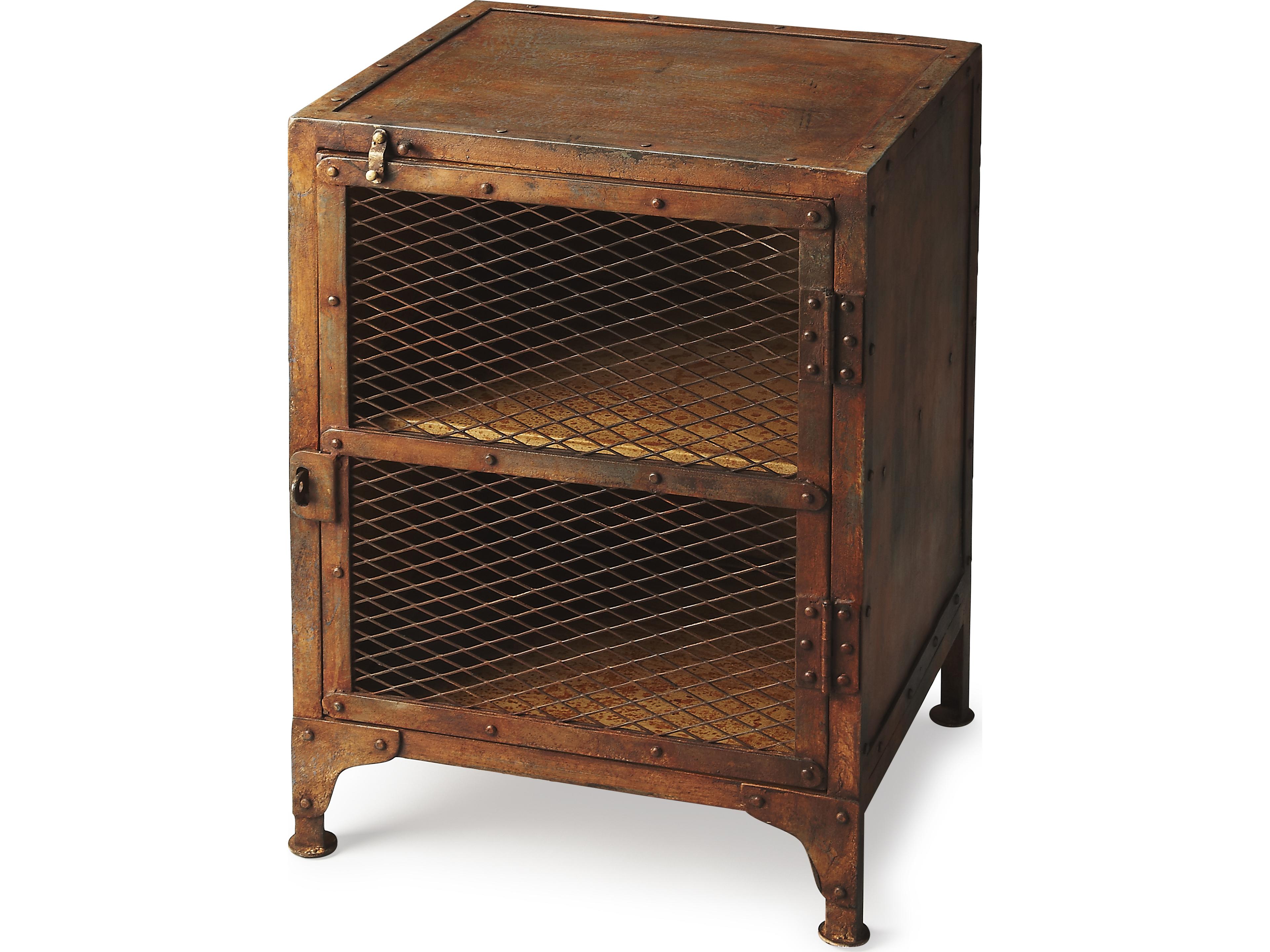 Butler Lucas Rectangular Metalworks End Table