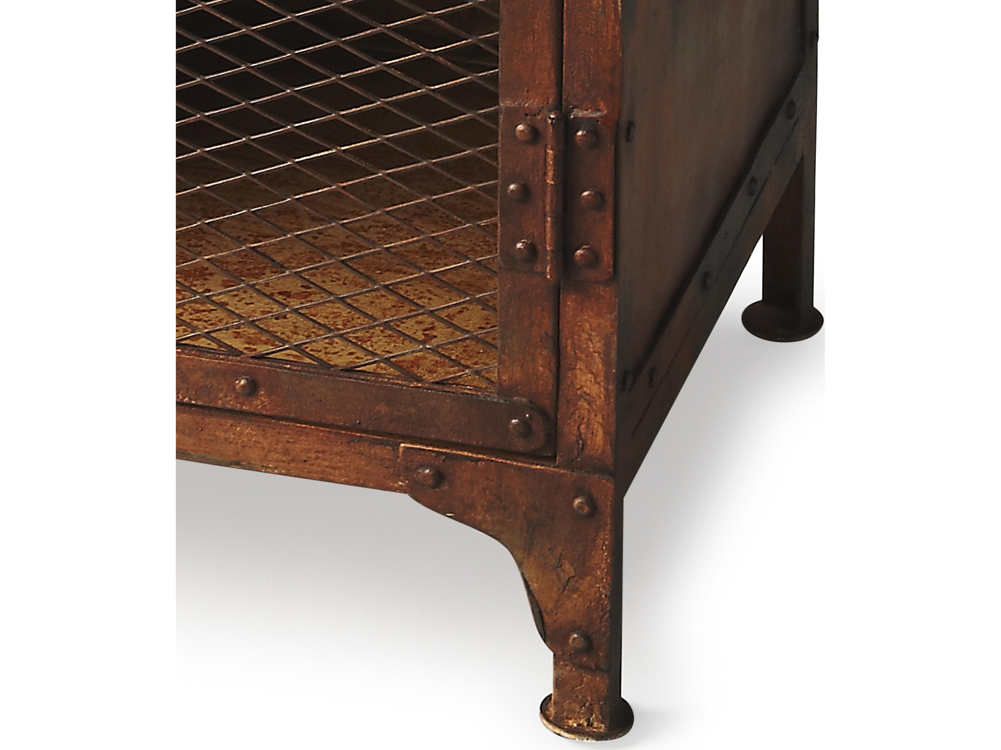 Butler Lucas Rectangular Metalworks End Table