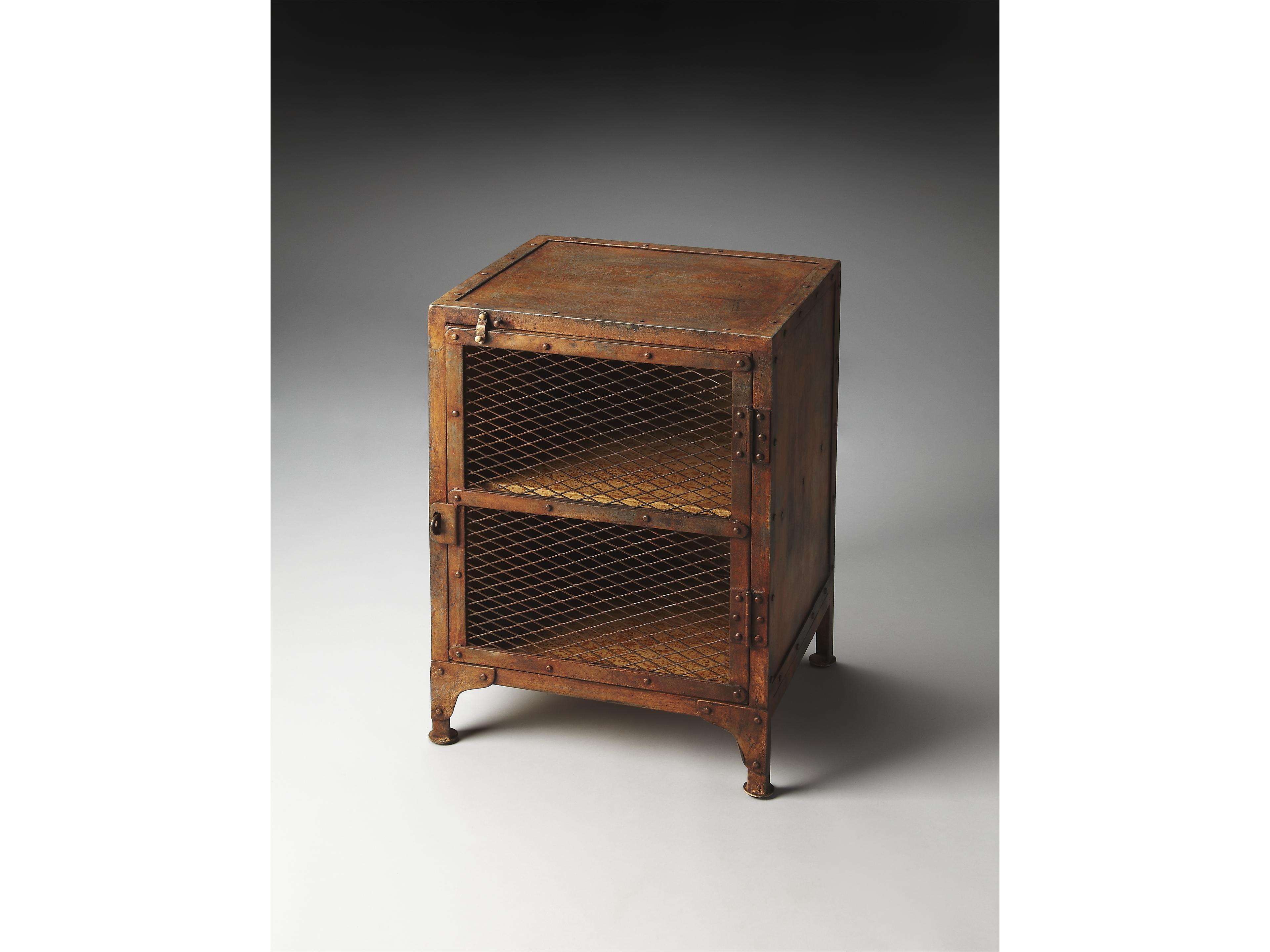 Butler Lucas Rectangular Metalworks End Table