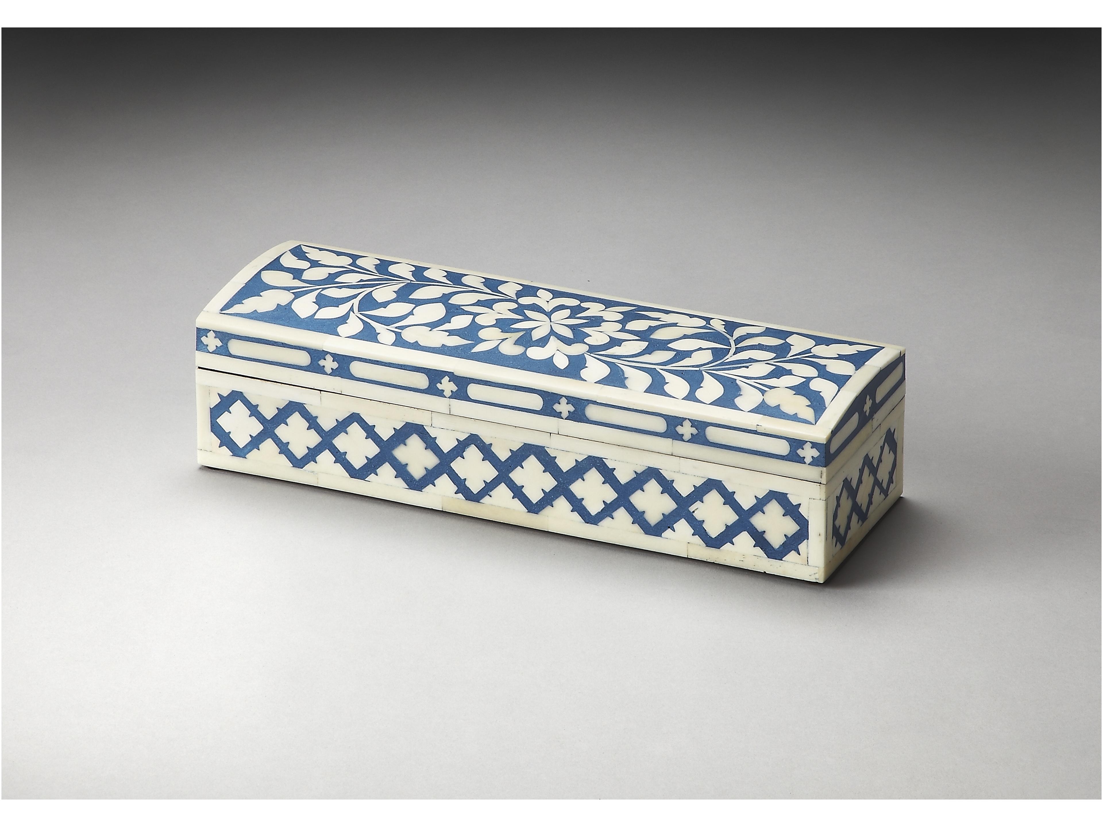 Butler Amanda Bone Inlay Storage Box