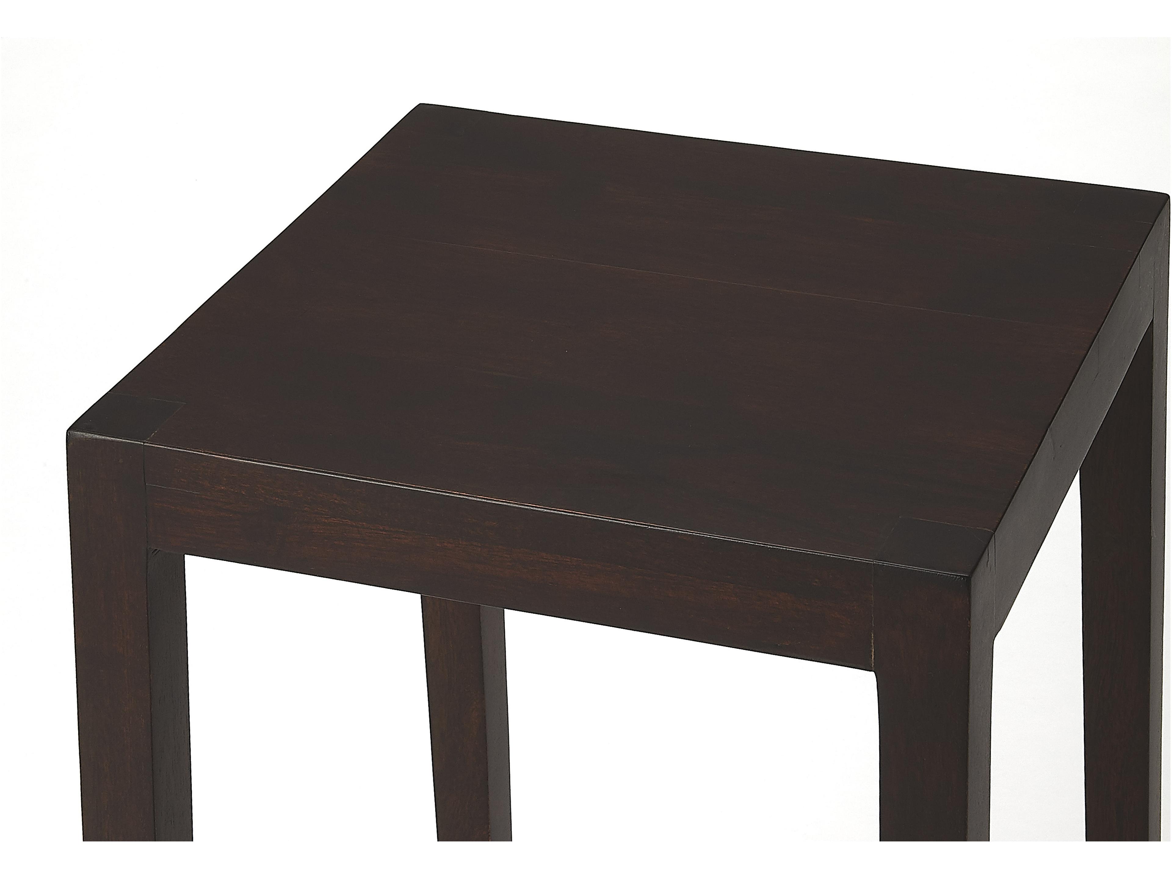 Butler Cagney Square Wood Coffee End Table
