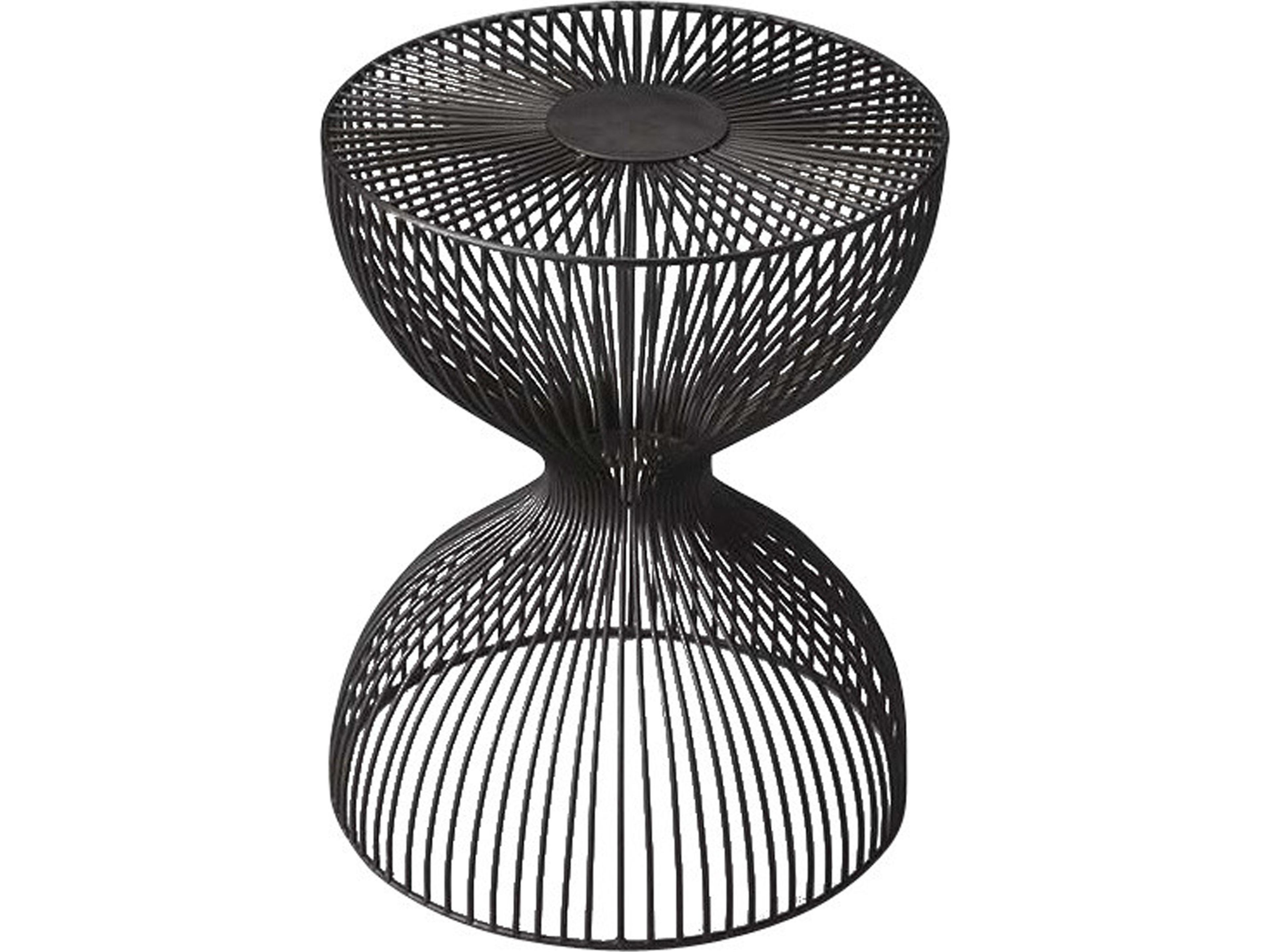 Nicholas Round Metalworks End Table