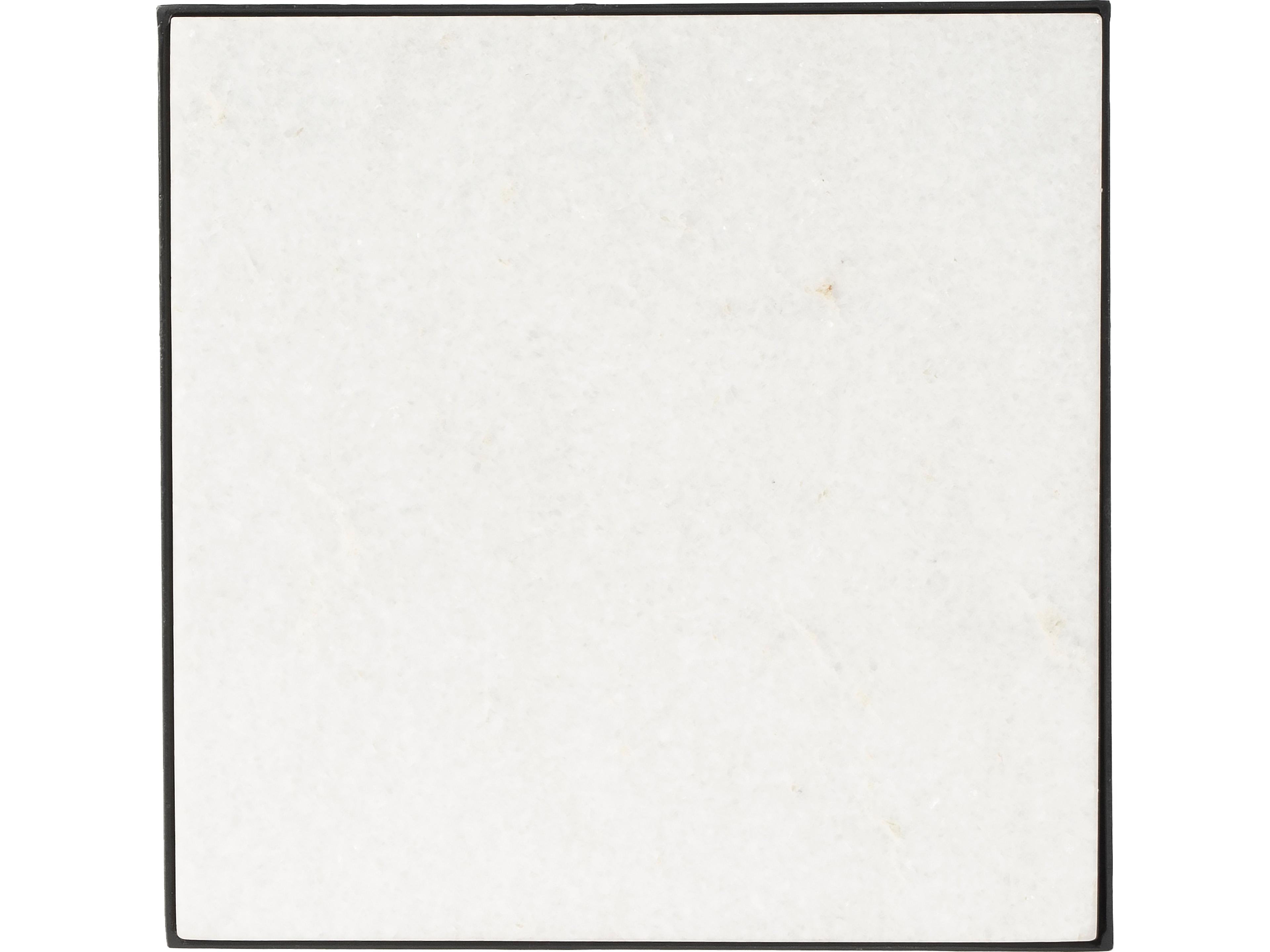 Butler Larkin Square Marble Metalworks End Table